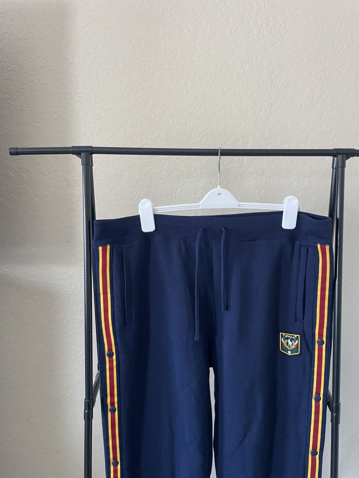 Polo Ralph Lauren Polo Crest Snap Away Sweat pants nwt 188.00 Size US 38 / EU 54 - 1 Thumbnail