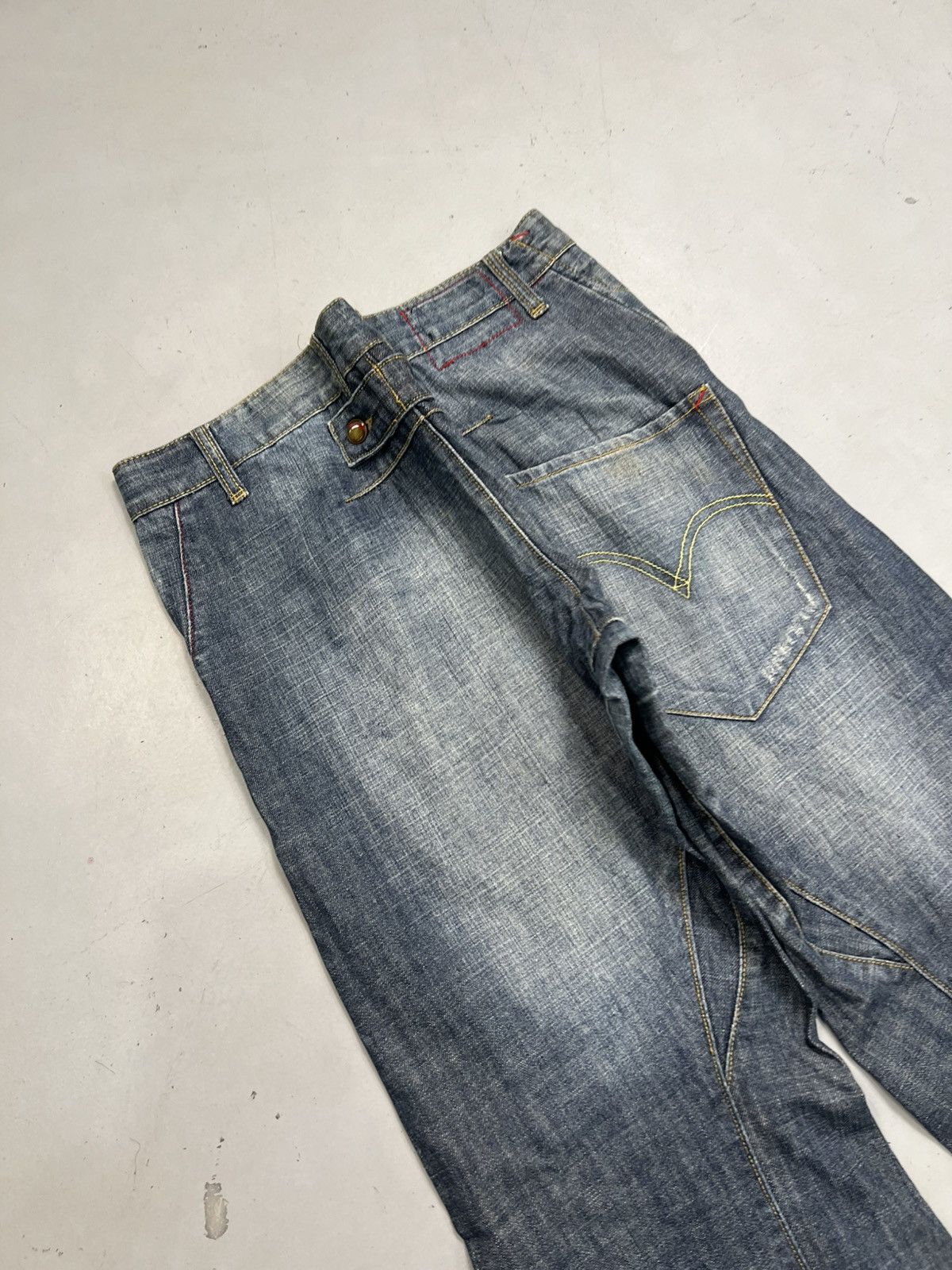 Levi's Vintage levis engineers denim pants buckle belt Size US 34 / EU 50 - 2 Thumbnail