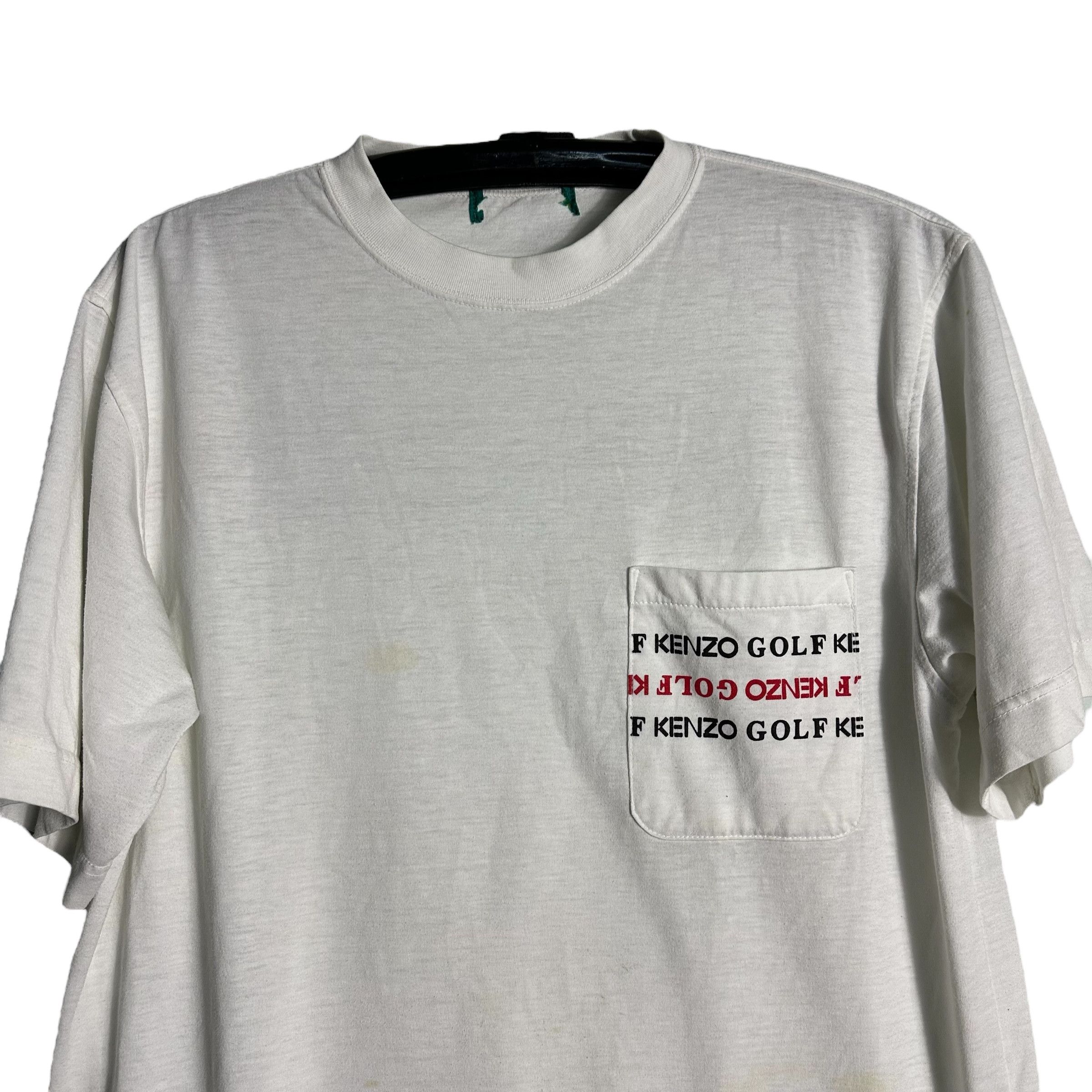Japanese Brand × Kenzo × Vintage 🔥RARE🔥Vintage Kenzo Golf Single Pocket OVP T-shirt Size US M / EU 48-50 / 2 - 4 Thumbnail