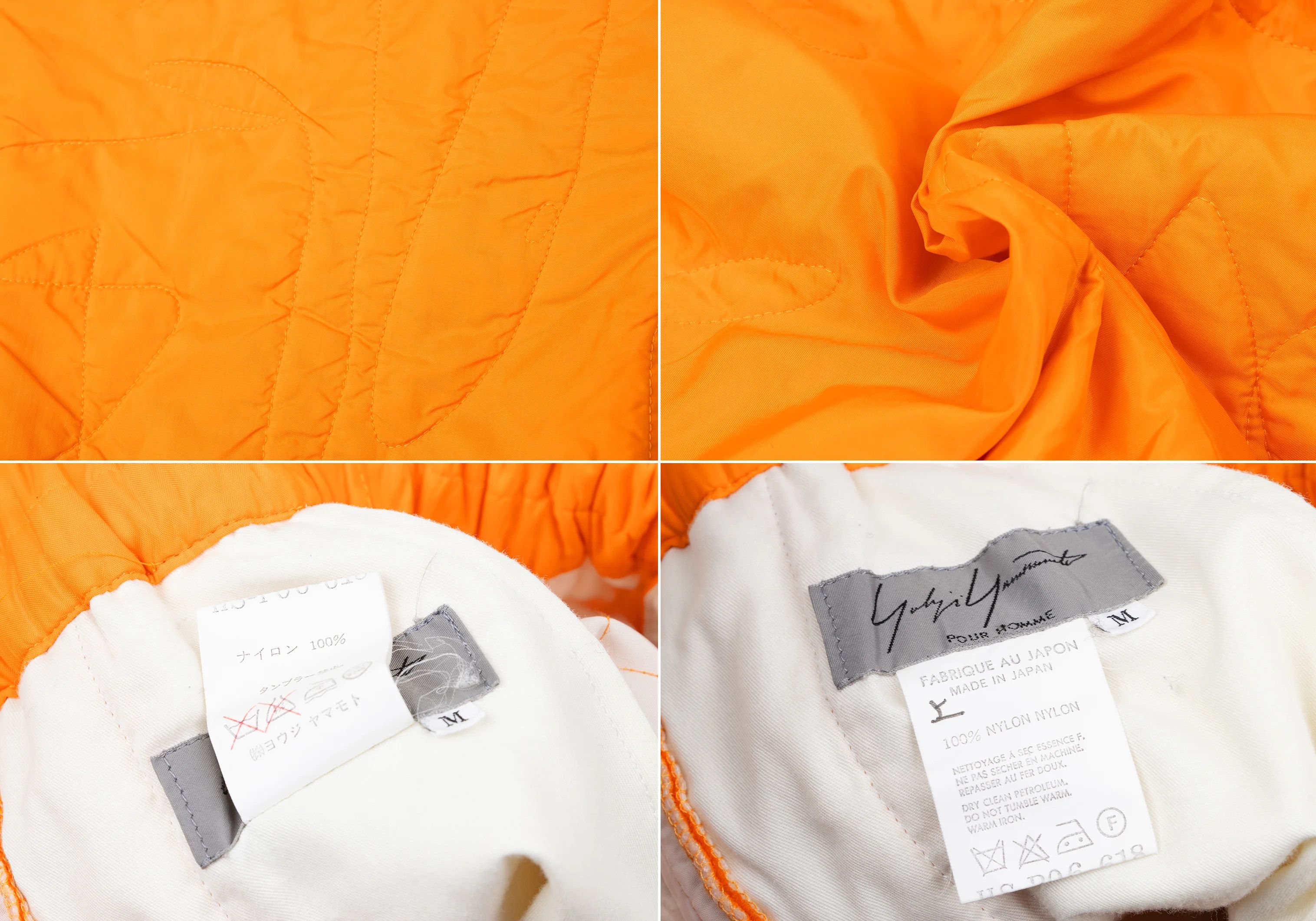 Yohji Yamamoto Yohji Yamamoto Nylon Random Stitch Quilting Pants Size US 34 / EU 50 - 18 Thumbnail