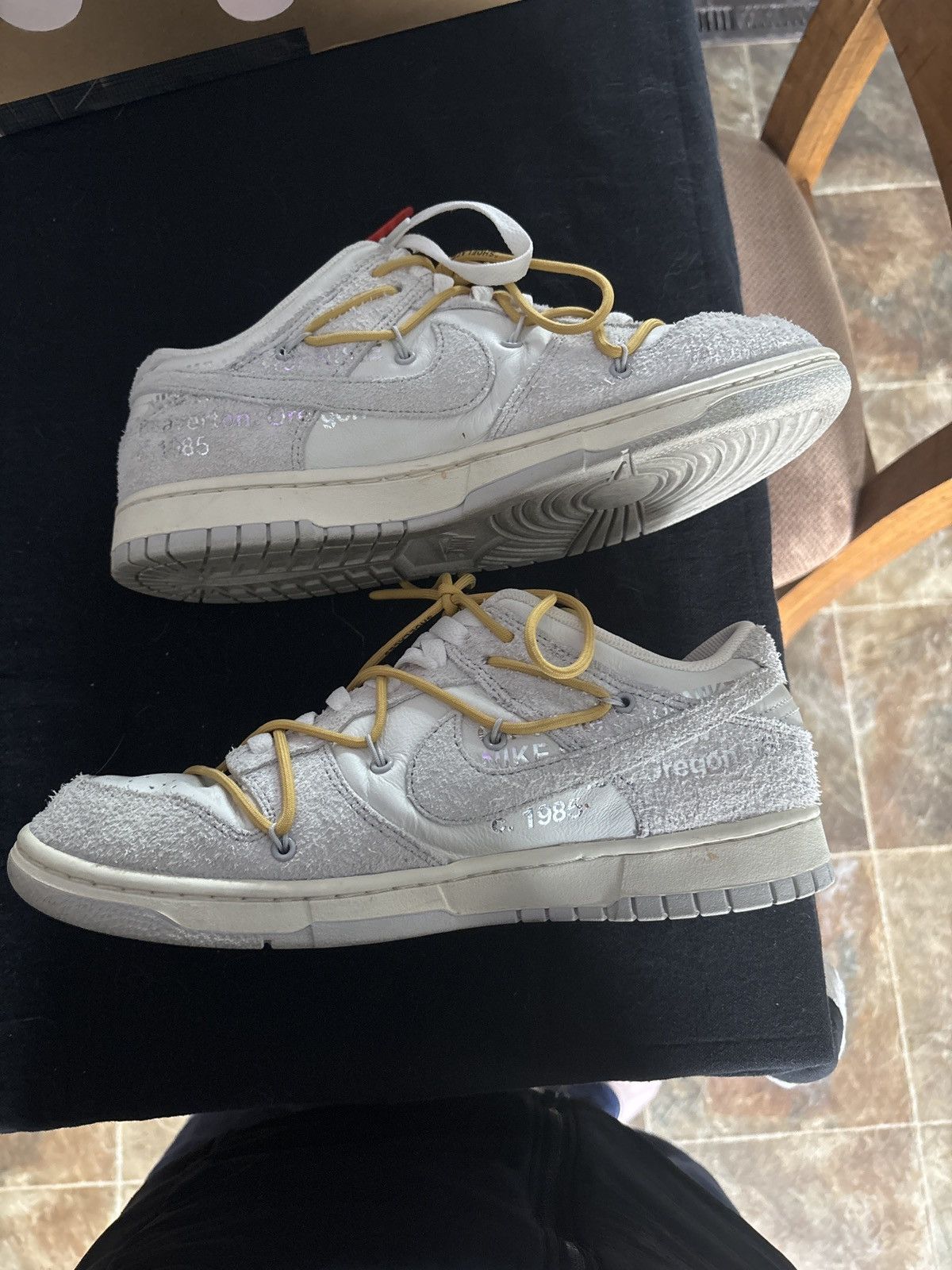 Nike × Off-White Off White Lot 34 Dunks Size US 10 / EU 43 - 7 Thumbnail