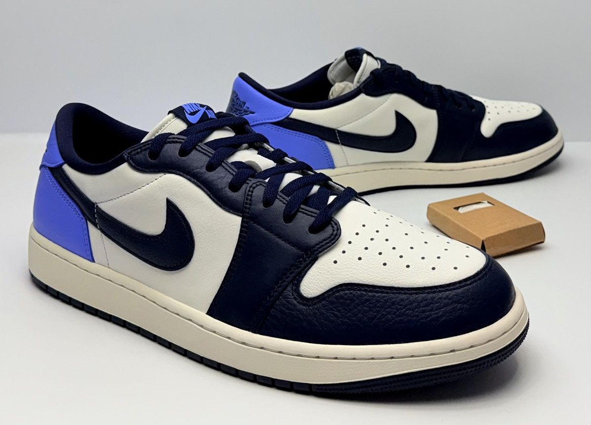 Nike Nike Air Jordan 1 Retro OG Low "Obsidian UNC" Size 16 Size US 15 / EU 48 - 2 Thumbnail