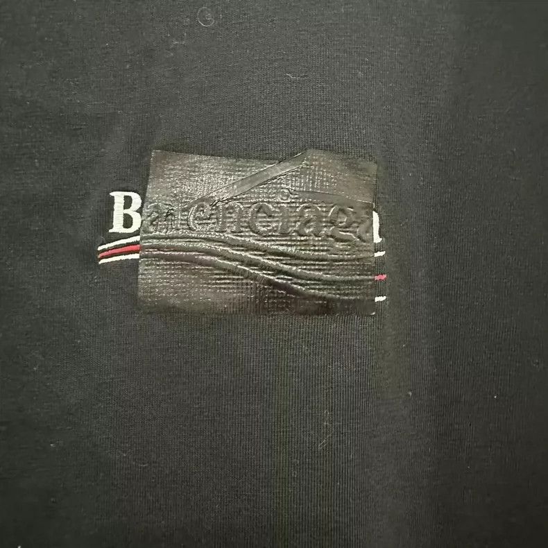 Balenciaga Balenciaga Blocked Tape Cola Short Sleeve Size US S / EU 44-46 / 1 - 3 Thumbnail