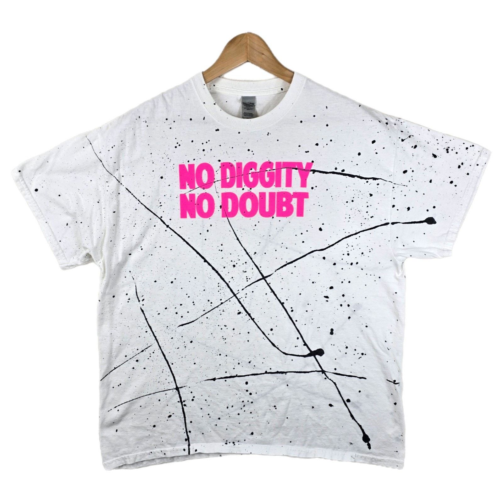 Gildan No Diggity No Doubt Backstreet Shirt XL Paint Speckle AOP Size US XL / EU 56 / 4 - 1 Thumbnail