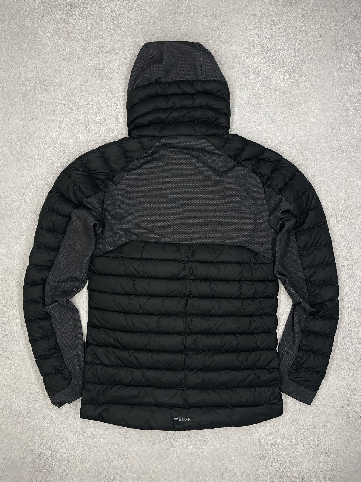 Other Mens Wedze Decathlon Down Jacket Black/Grey Outdoor Gorpcore Size US S / EU 44-46 / 1 - 8 Thumbnail