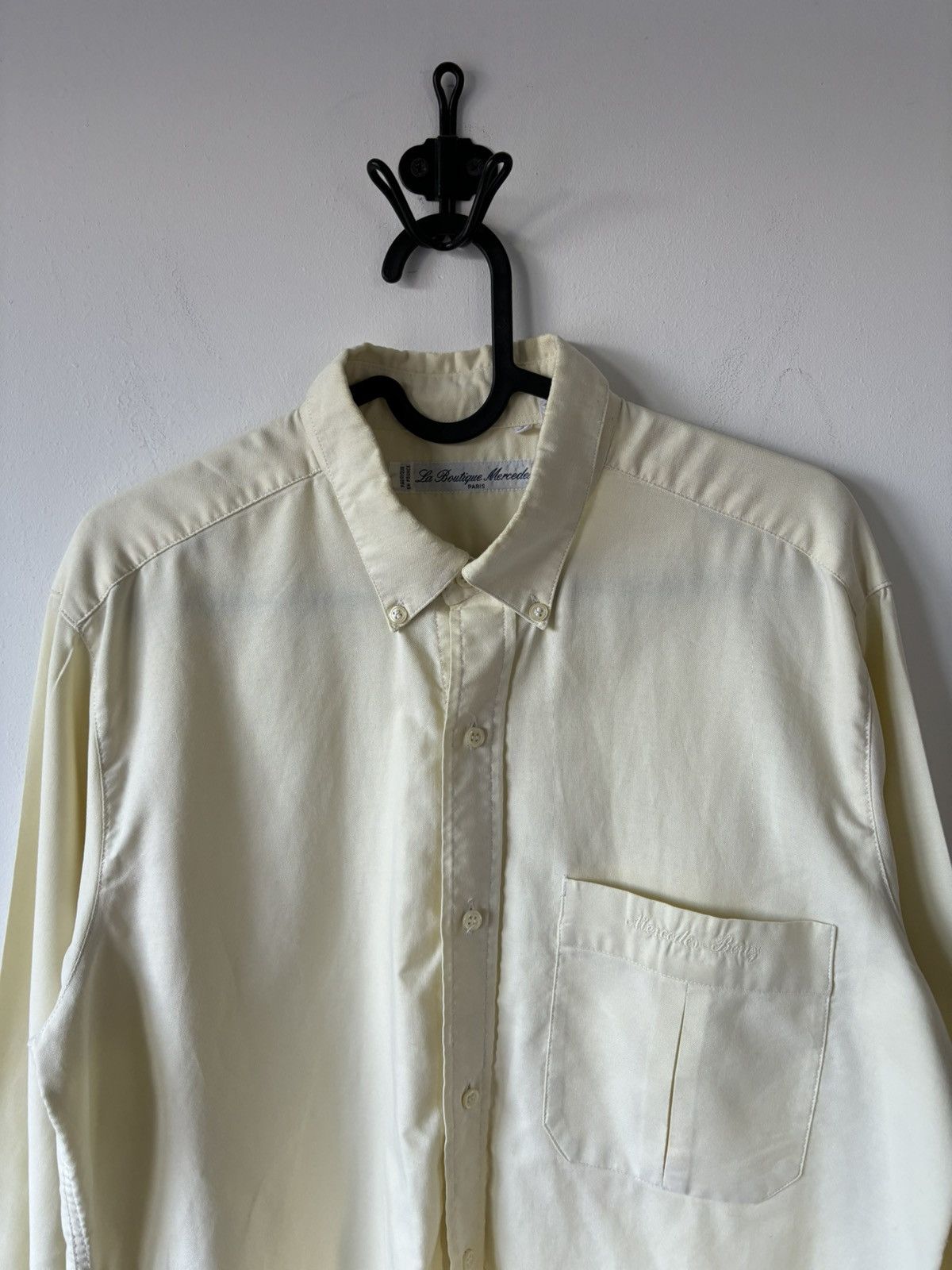 Mercedes-Benz Vintage 60s Mercedes Benz Boutique Paris Carso Shirt Size US M / EU 48-50 / 2 - 3 Thumbnail