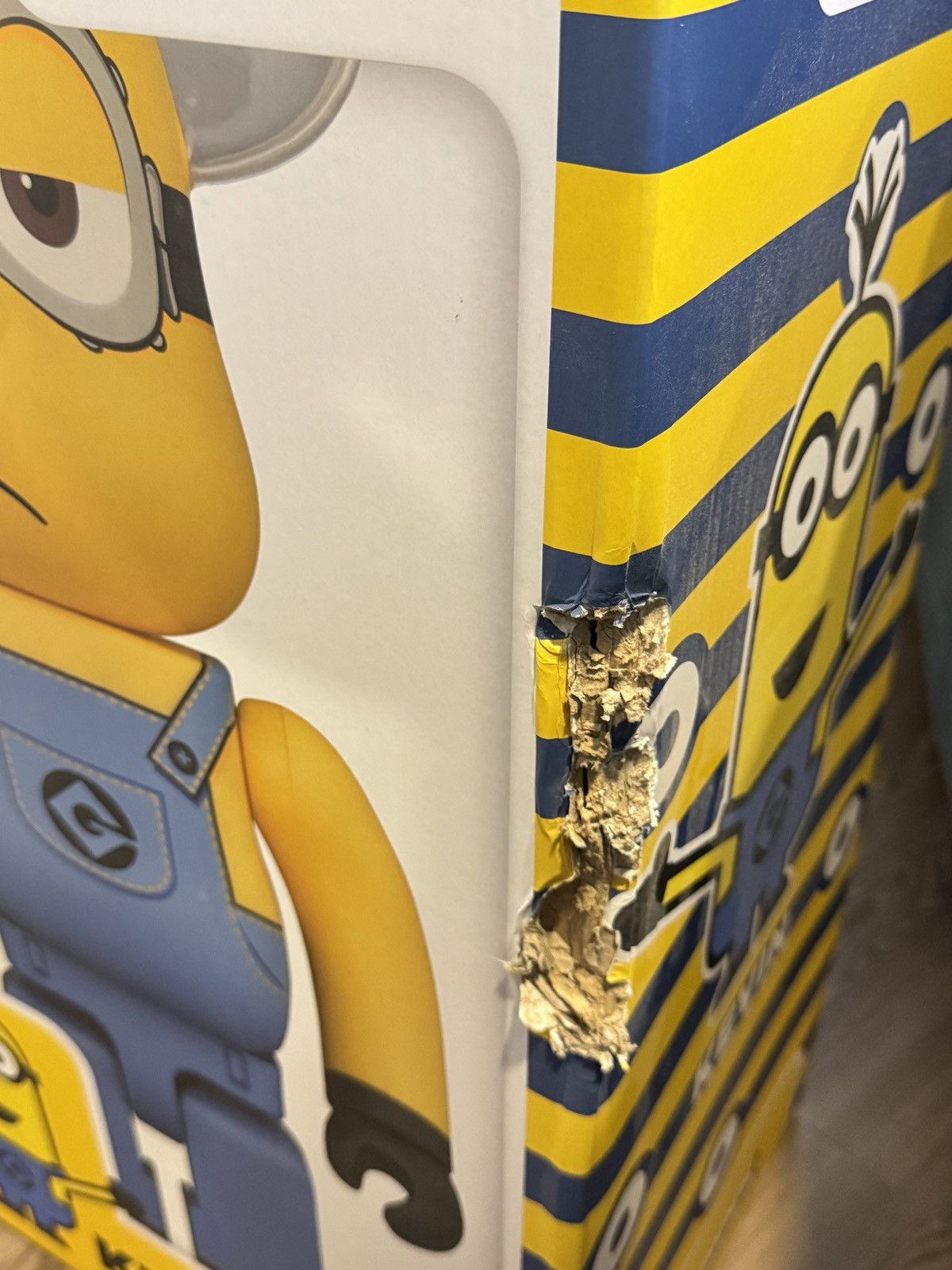 Other Bearbrick x Descipable Me Kevin 1000% Size ONE SIZE - 6 Thumbnail