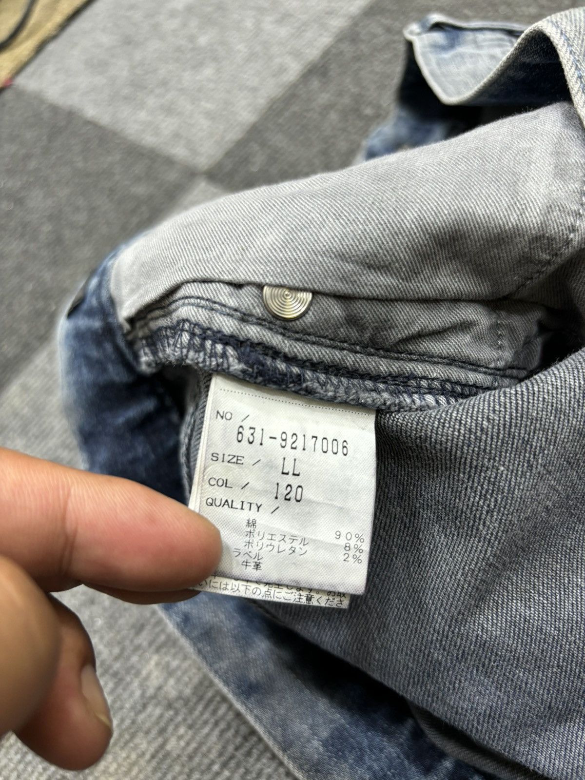 Japanese Brand 💥FLARE💥Insane Style Tornado Mart Japan Flare Denim F466 Size US 35 - 20 Thumbnail