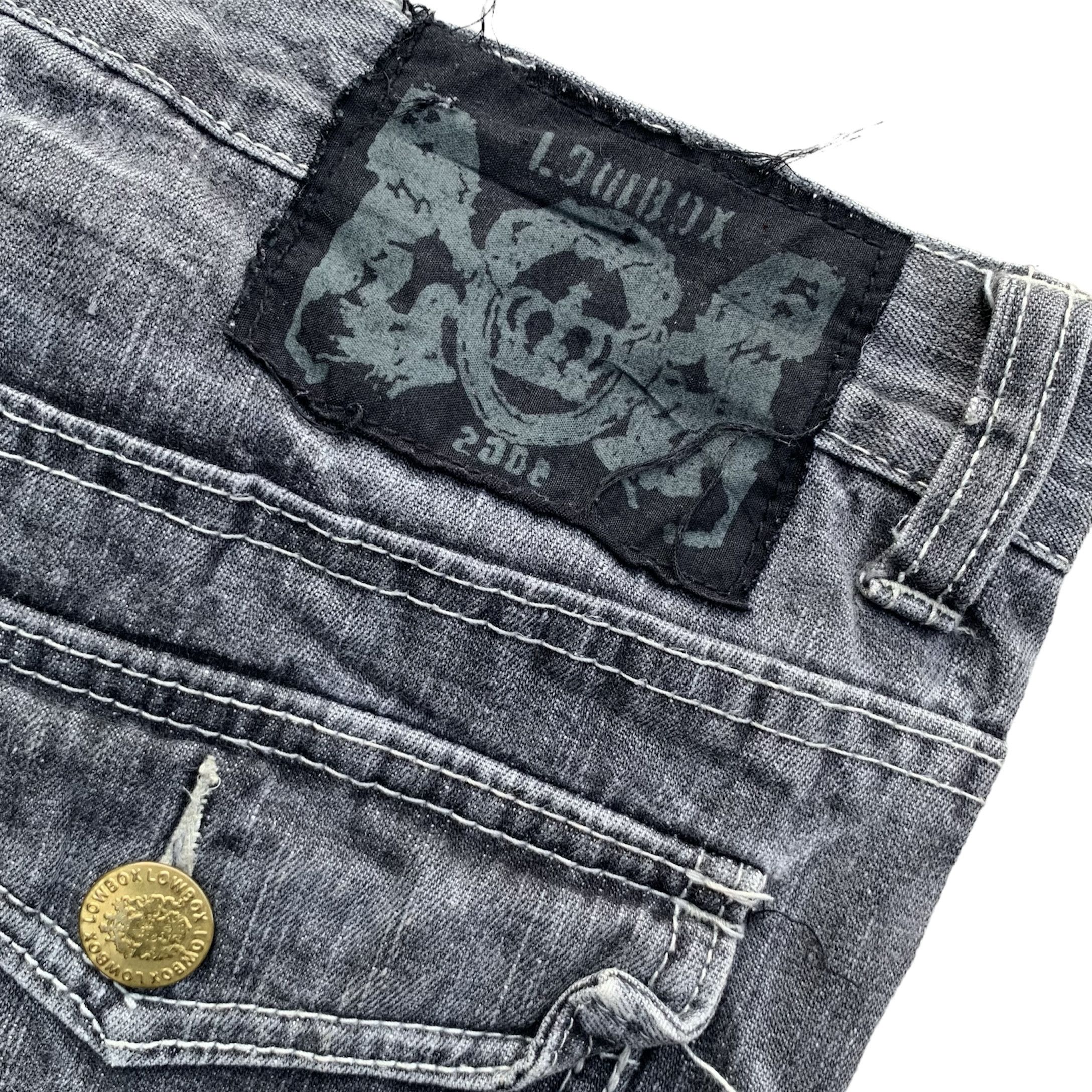 LOWBOX LOWBOX DISTRESSED FLARED PANTS Size US 32 / EU 48 - 9 Thumbnail