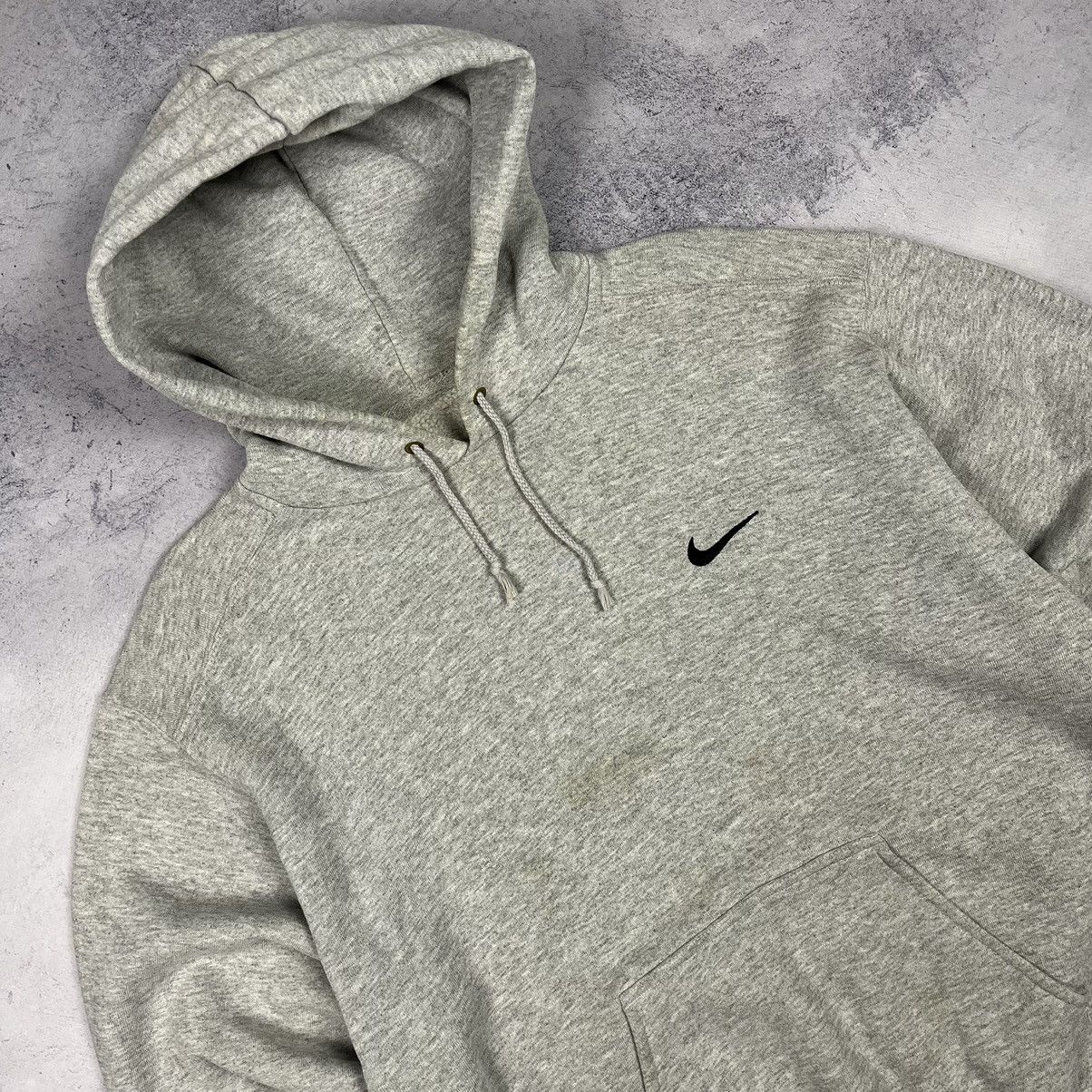 Nike Vintage Nike black swoosh y2k hoodie 90’s Size US S / EU 44-46 / 1 - 4 Thumbnail