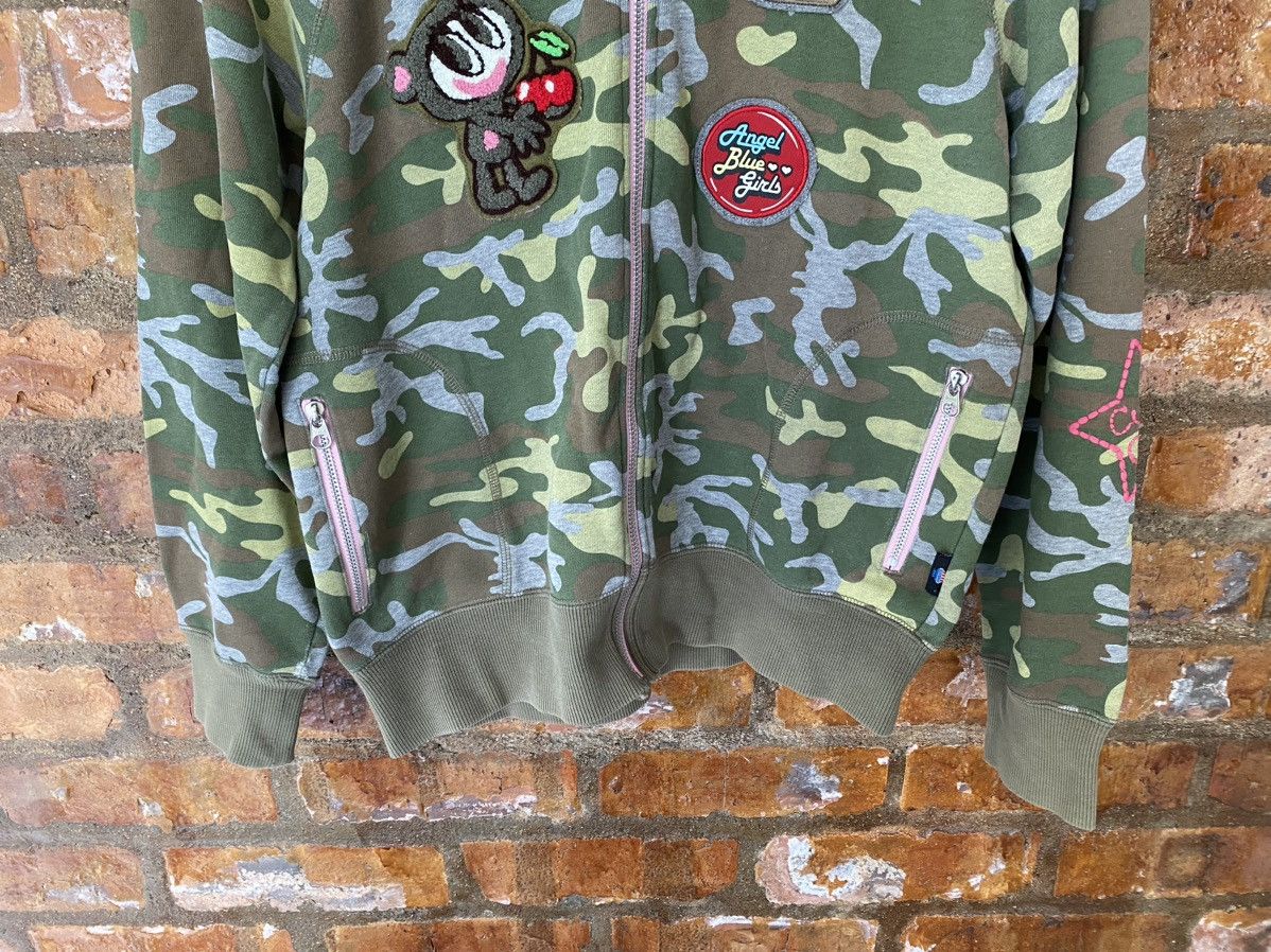 Angel Blue 2000s Angle Blue Camo Fur removable hoodie hysteric Size M / US 6-8 / IT 42-44 - 4 Thumbnail