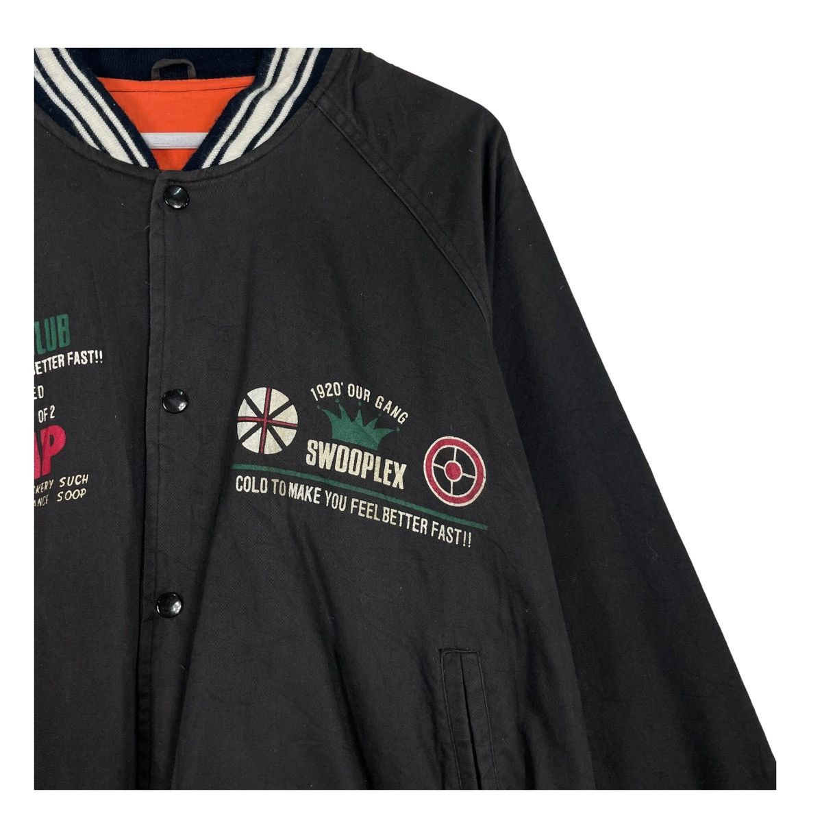 Japanese Brand × Sports Specialties 💥SWOOPLEX SPORTMAN CLUB BOMBER JACKET Size US L / EU 52-54 / 3 - 7 Thumbnail