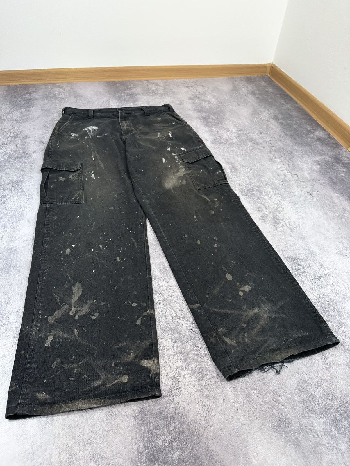 Dickies Vintage Dickies Cargo Distressed Baggy USA Faded Work Pants Size US 32 / EU 48 - 11 Thumbnail