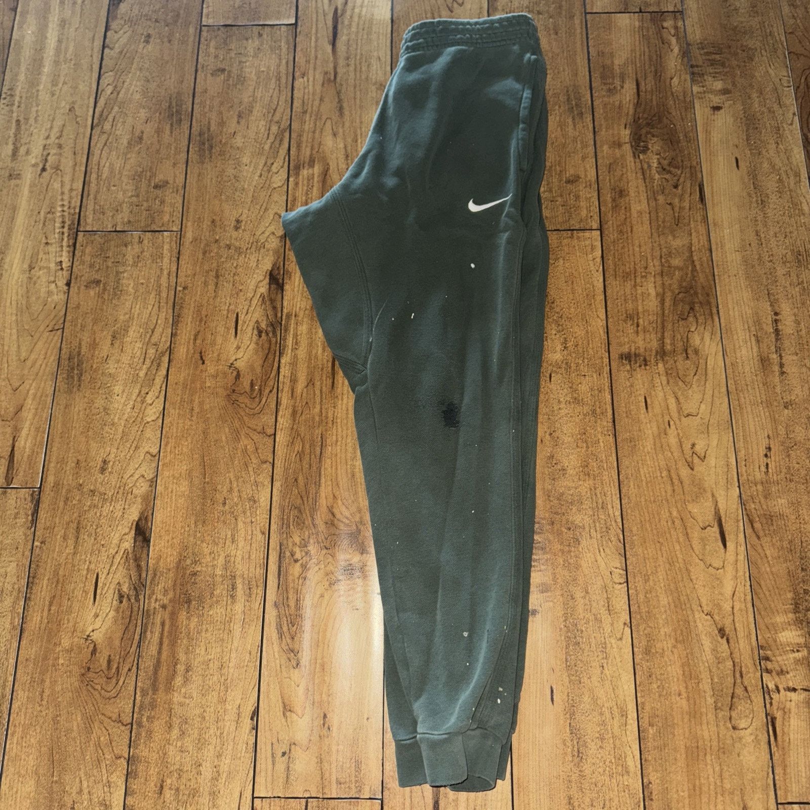 Nike Nike Jogger Sweatpants Green Small 26x26 Distressed Size US 26 / EU 42 - 2 Thumbnail