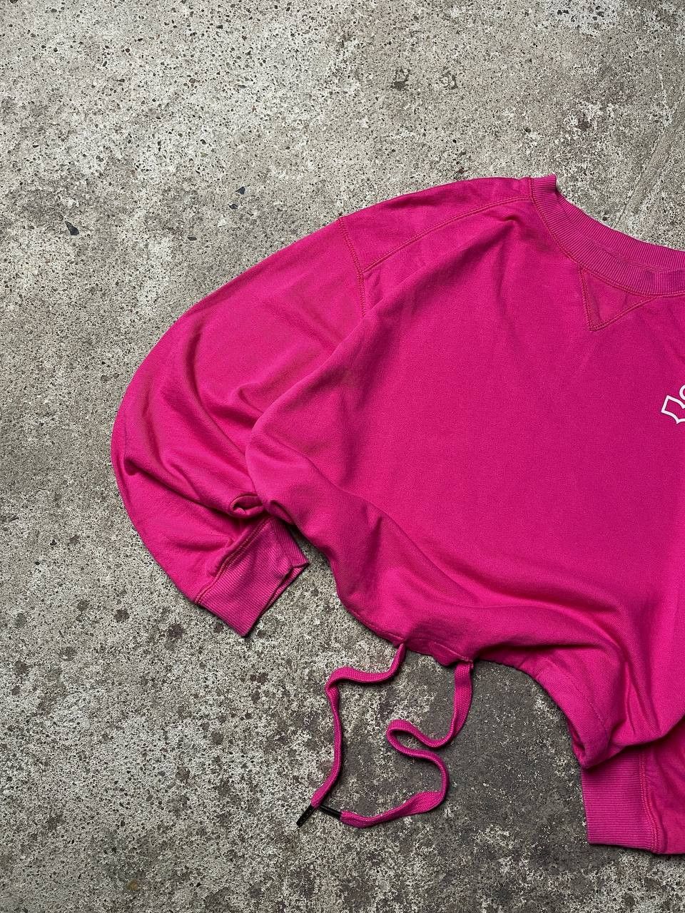 Isabel Marant Cropped pink y2k Isabel Marant Etoile Sweatshirt; Size = 36 Size S / US 4 / IT 40 - 4 Thumbnail