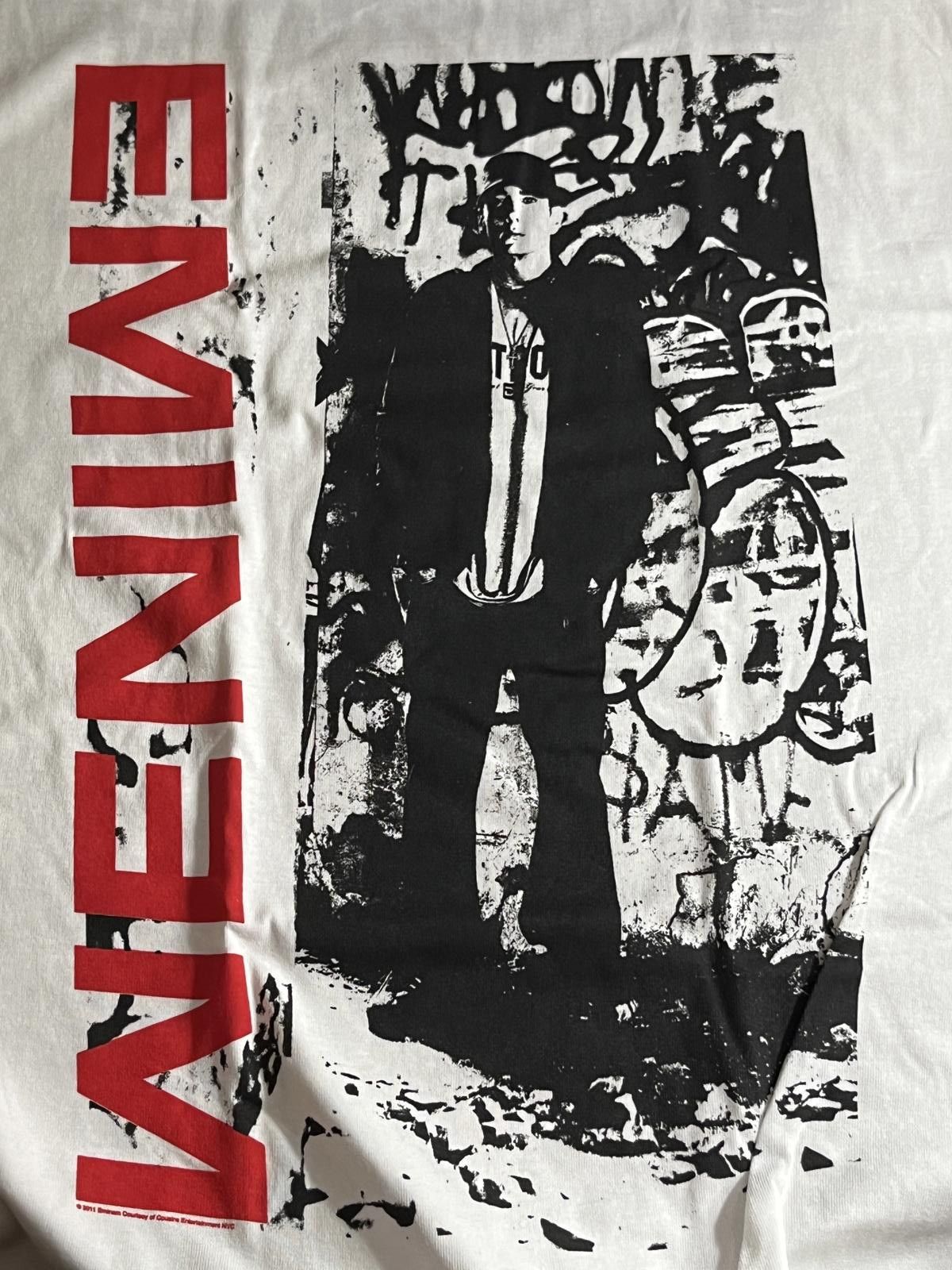 Designer Eminem Lollapalooza 2011 T-shirt - Eminem Graffiti Shirt -XL Size US XL / EU 56 / 4 - 4 Thumbnail