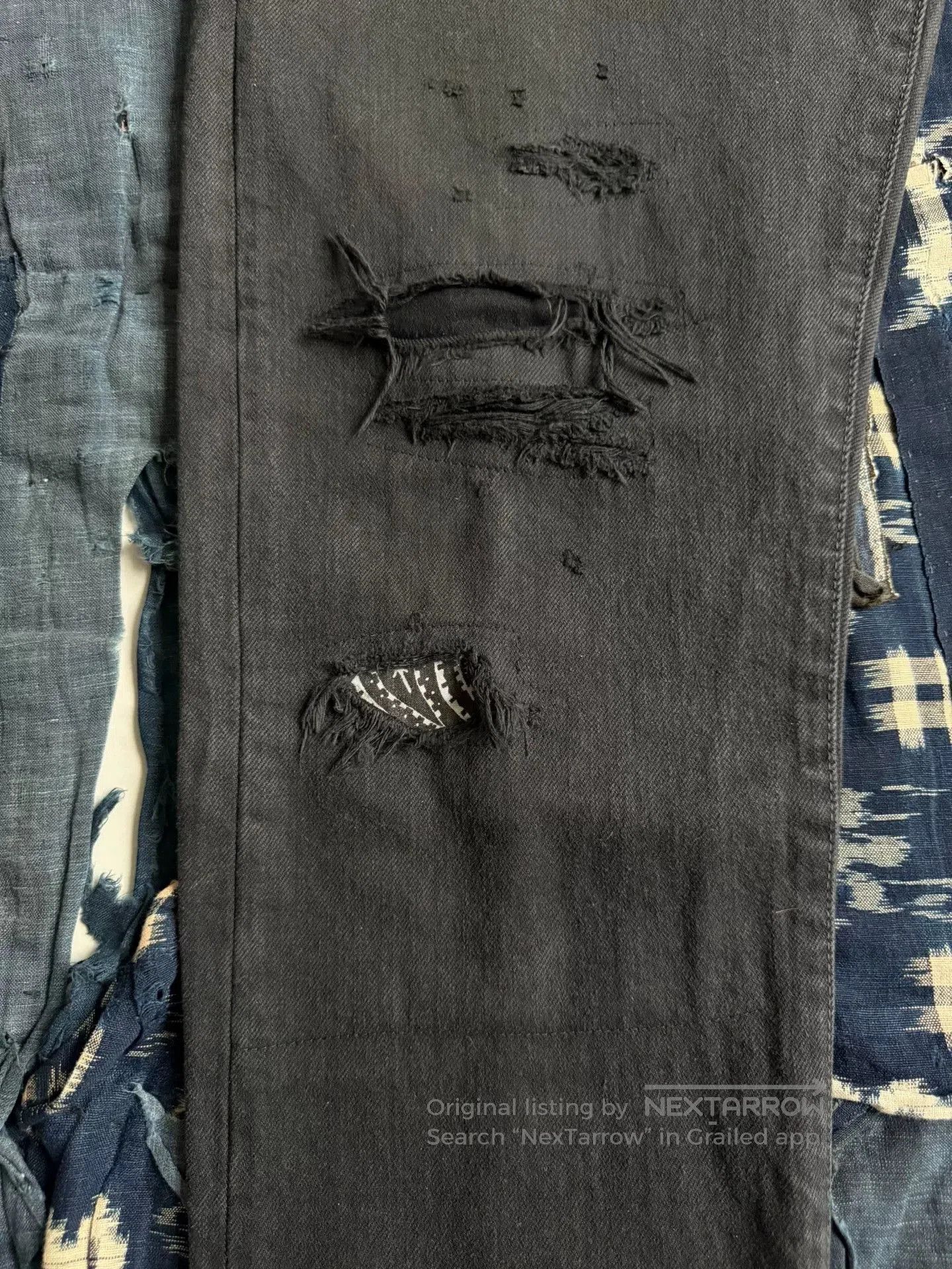 Visvim visvim journeyman pants black denim style. Size US 44 / EU 60 - 4 Thumbnail