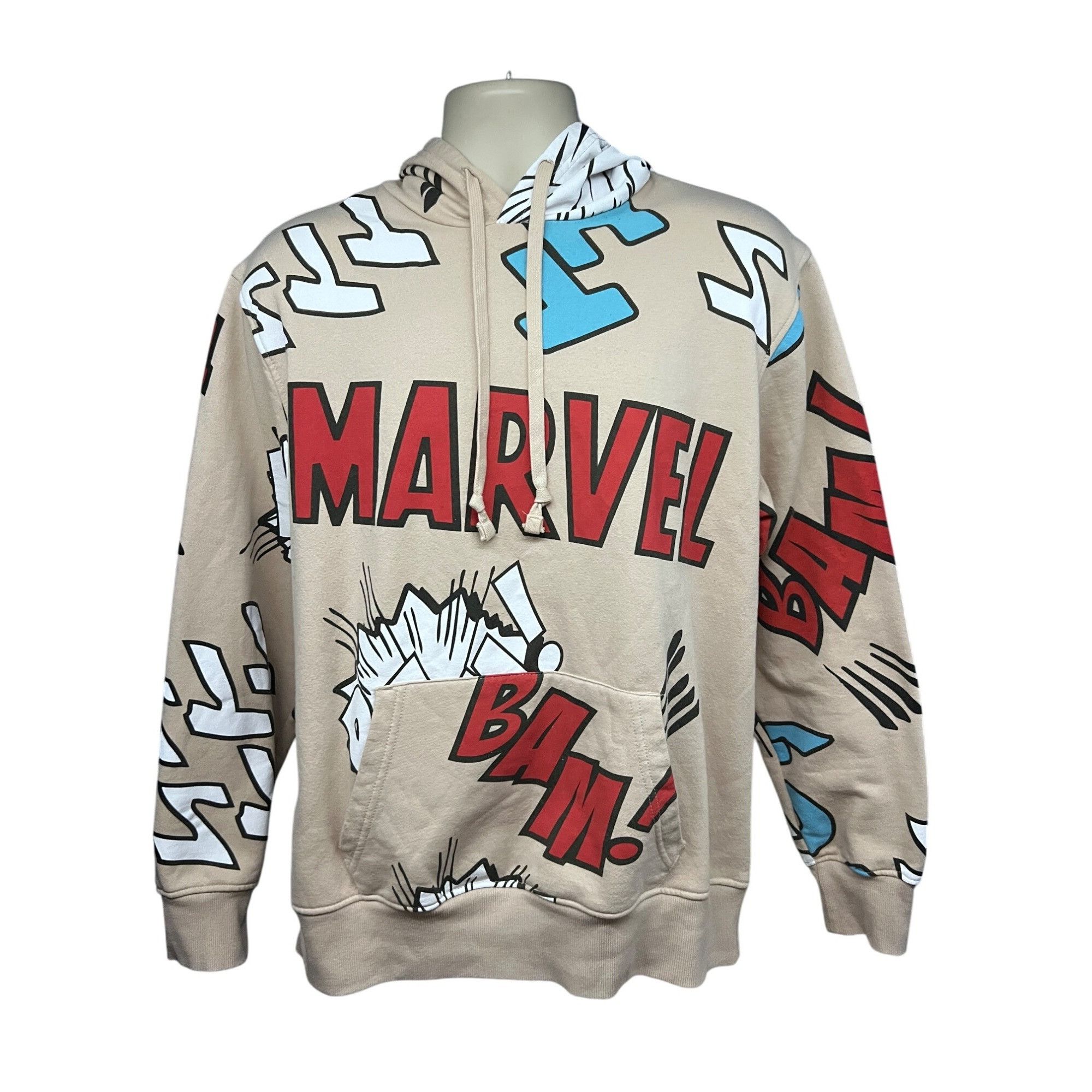 Marvel Comics Disney 100 Marvel Mens Pullover Hoodie Sweatshirt Large All Size US L / EU 52-54 / 3 - 1 Thumbnail