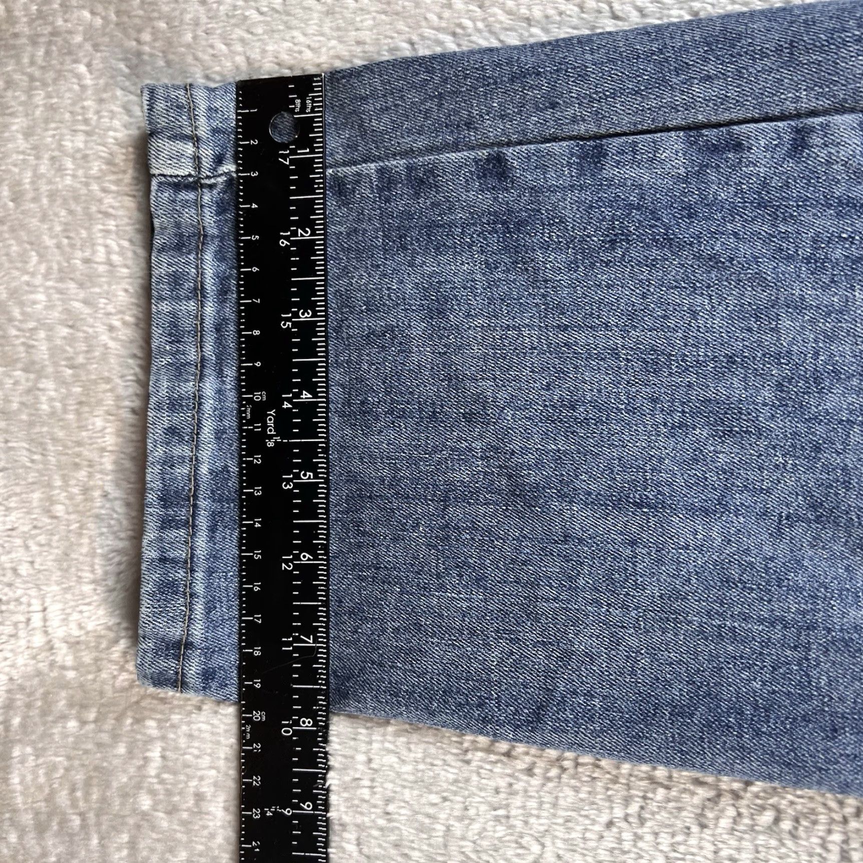 Wrangler Wrangler Jeans Mens Size 40 X 32 Straight Denim 5-Pocket Blue Cowboy USA Stars Comfort Stretch Regular Fit Size US 40 / EU 56 - 3 Thumbnail