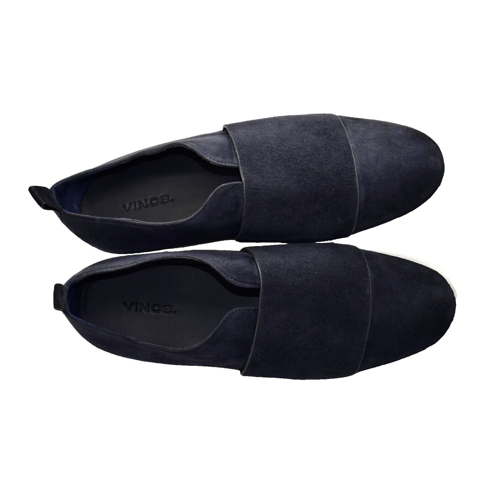 Vince VINCE Wallace Navy Suede Platform Skate Sneaker Shoes Size 9 Size US 9 / IT 39 - 3 Thumbnail