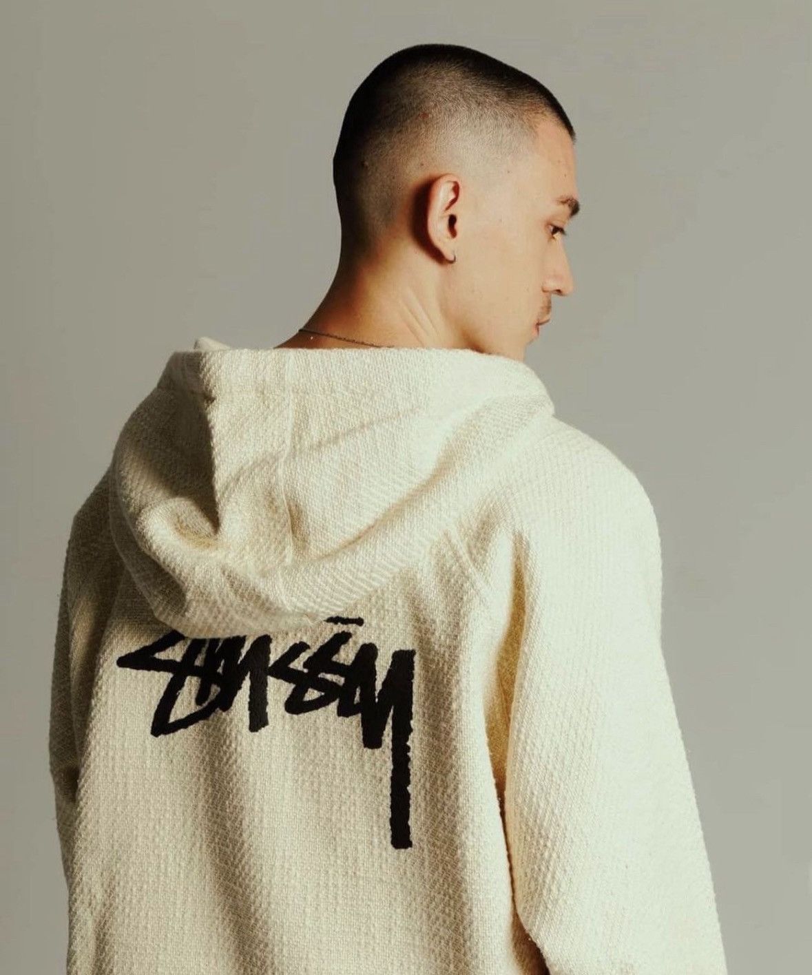 Nike × Stussy NWT Nike x Stussy NRG Pullover Hoodie Natural SS22 Fossil Size US M / EU 48-50 / 2 - 14 Thumbnail