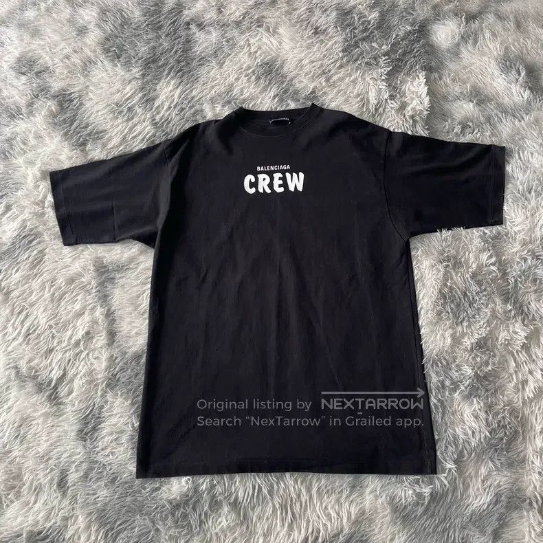 Balenciaga Balenciaga Printed Short Sleeve T-Shirt Size US M / EU 48-50 / 2 - 1 Thumbnail