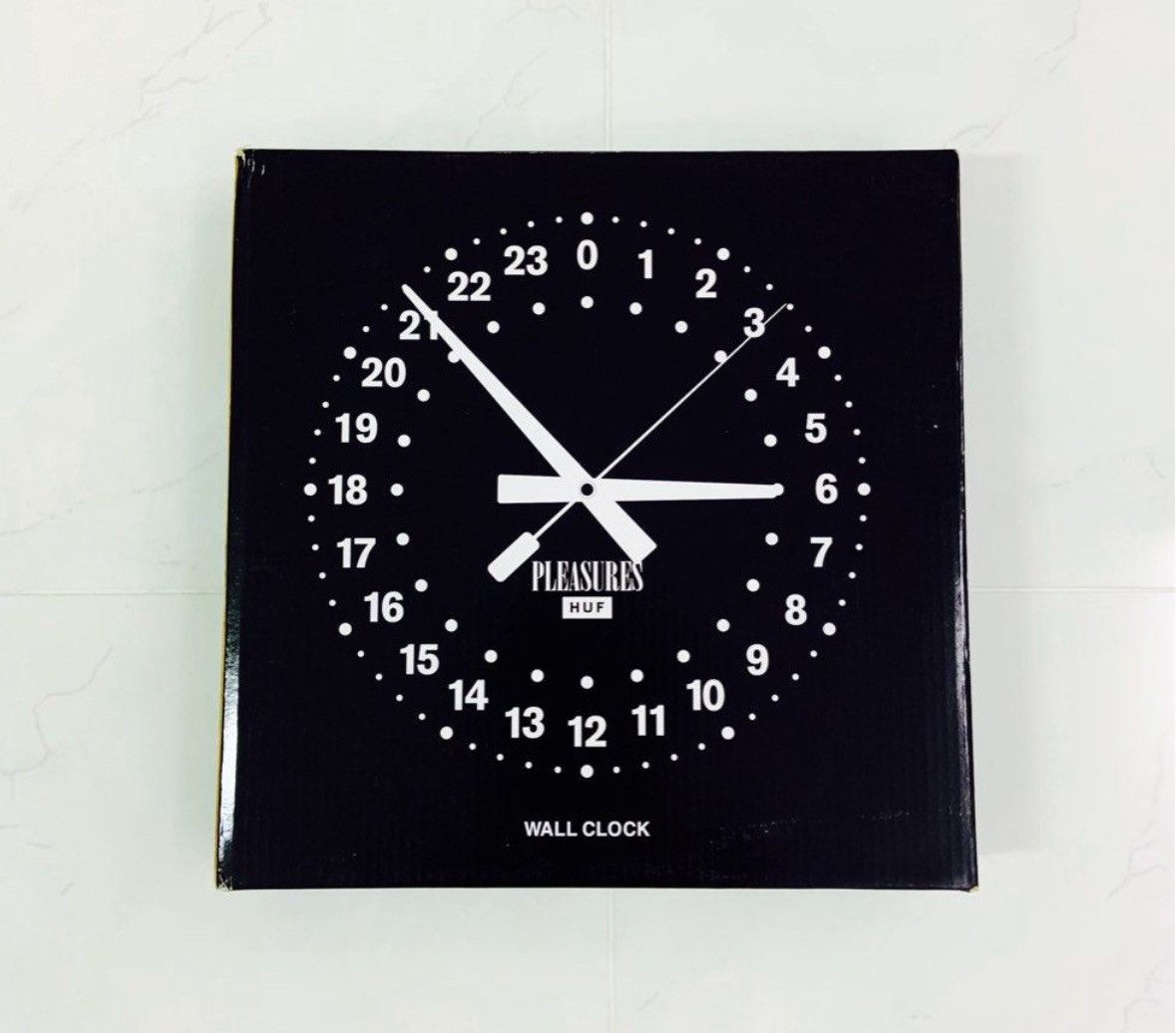 PLEASURES SANFORD CLOCK / HUFプレジャーズコラボ時計 HUF（ハフ）の「PLEASURES SANFORD CLOCK / HUF プレジャーズ