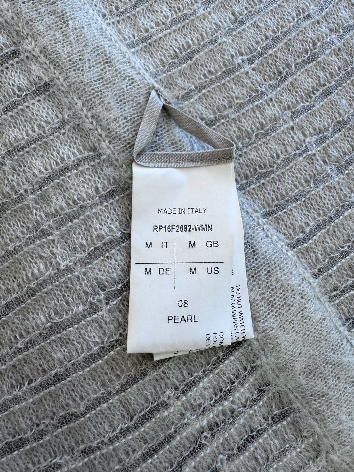 Rick Owens Rick Owens Mastodon F/W 16 Oversized Roundneck Sweater Size US M / EU 48-50 / 2 - 4 Thumbnail