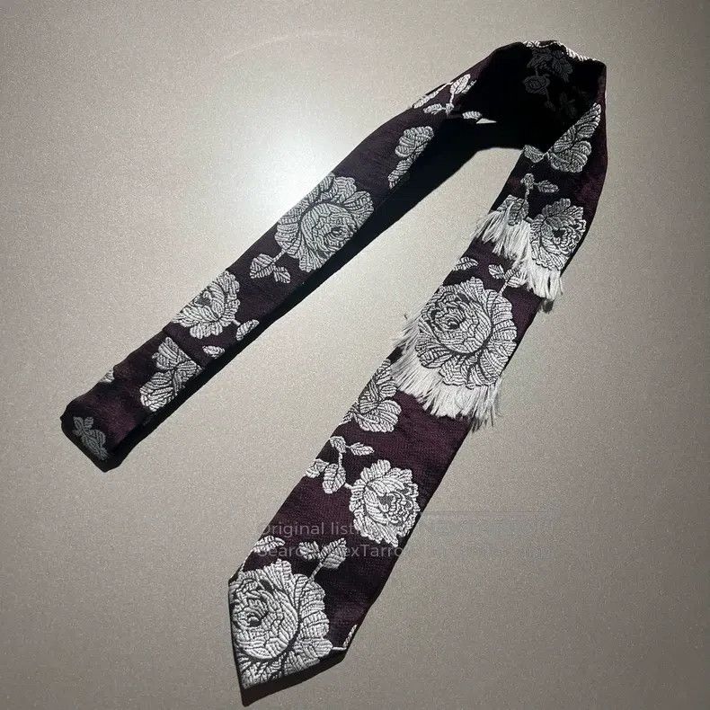 Dries Van Noten Dries Van Noten Floral Tie Size ONE SIZE - 2 Thumbnail