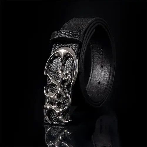 Jewelry × Vintage Streetwear Design Buckle PU Leather Belt Size ONE SIZE - 1 Thumbnail