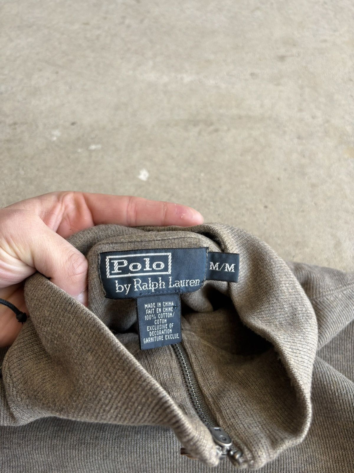 Polo Ralph Lauren Vintage 90s Polo Ralph Lauren Finance Quarter Zip Business Size US M / EU 48-50 / 2 - 6 Thumbnail
