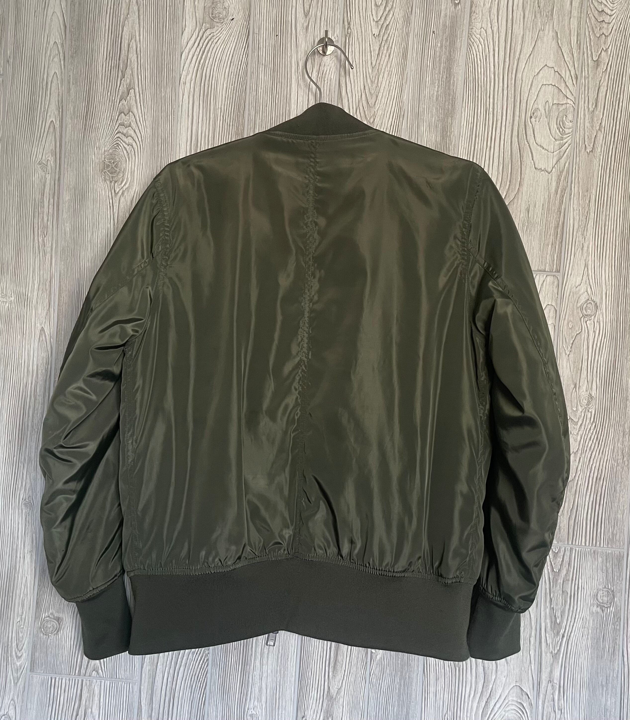Asos Asos Elongated Olive Green Bomber Size US M / EU 48-50 / 2 - 4 Thumbnail