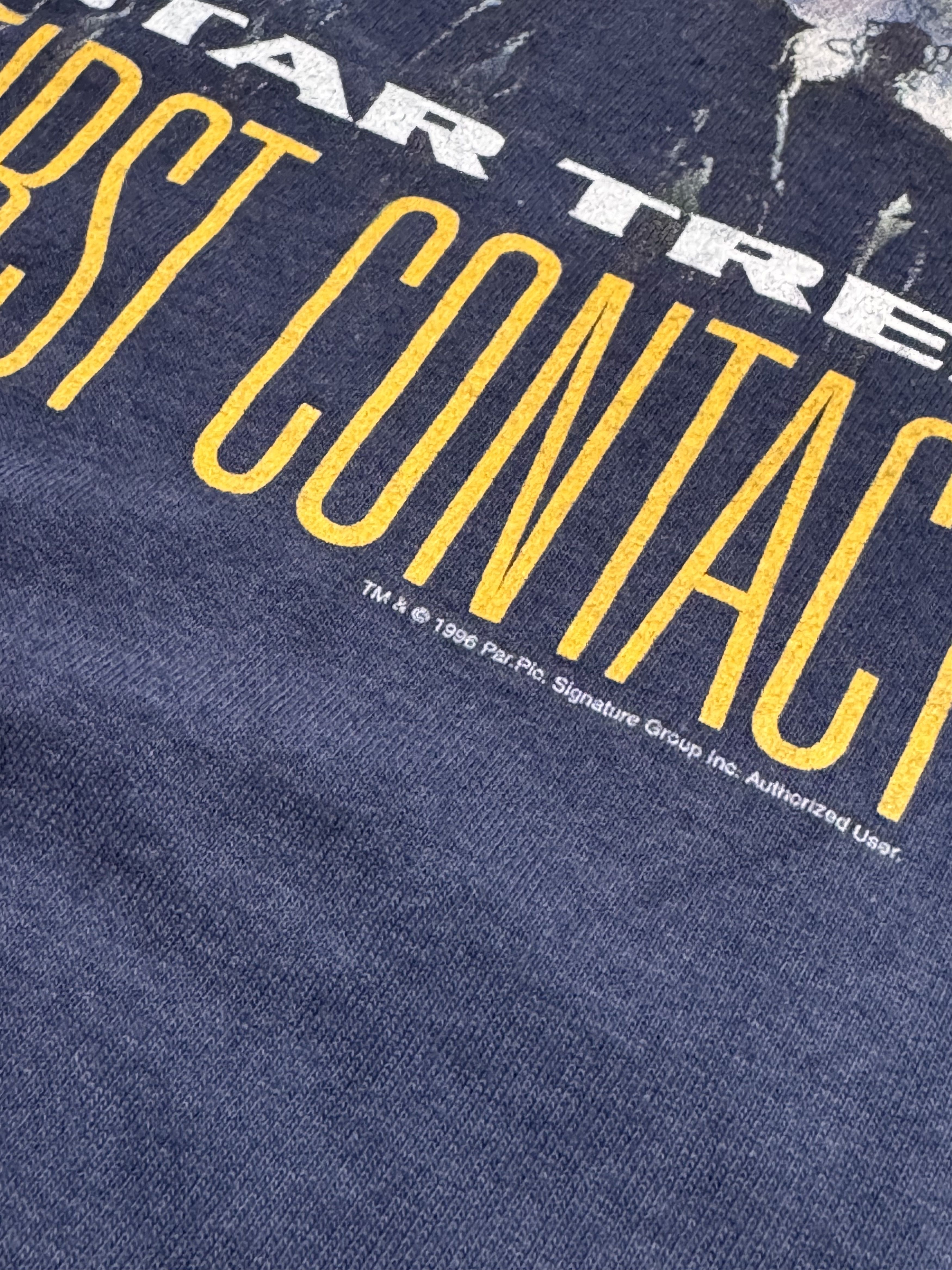 Other Vintage 1996 Star Trek First Contact Promo Tee - XL Size US XL / EU 56 / 4 - 2 Thumbnail
