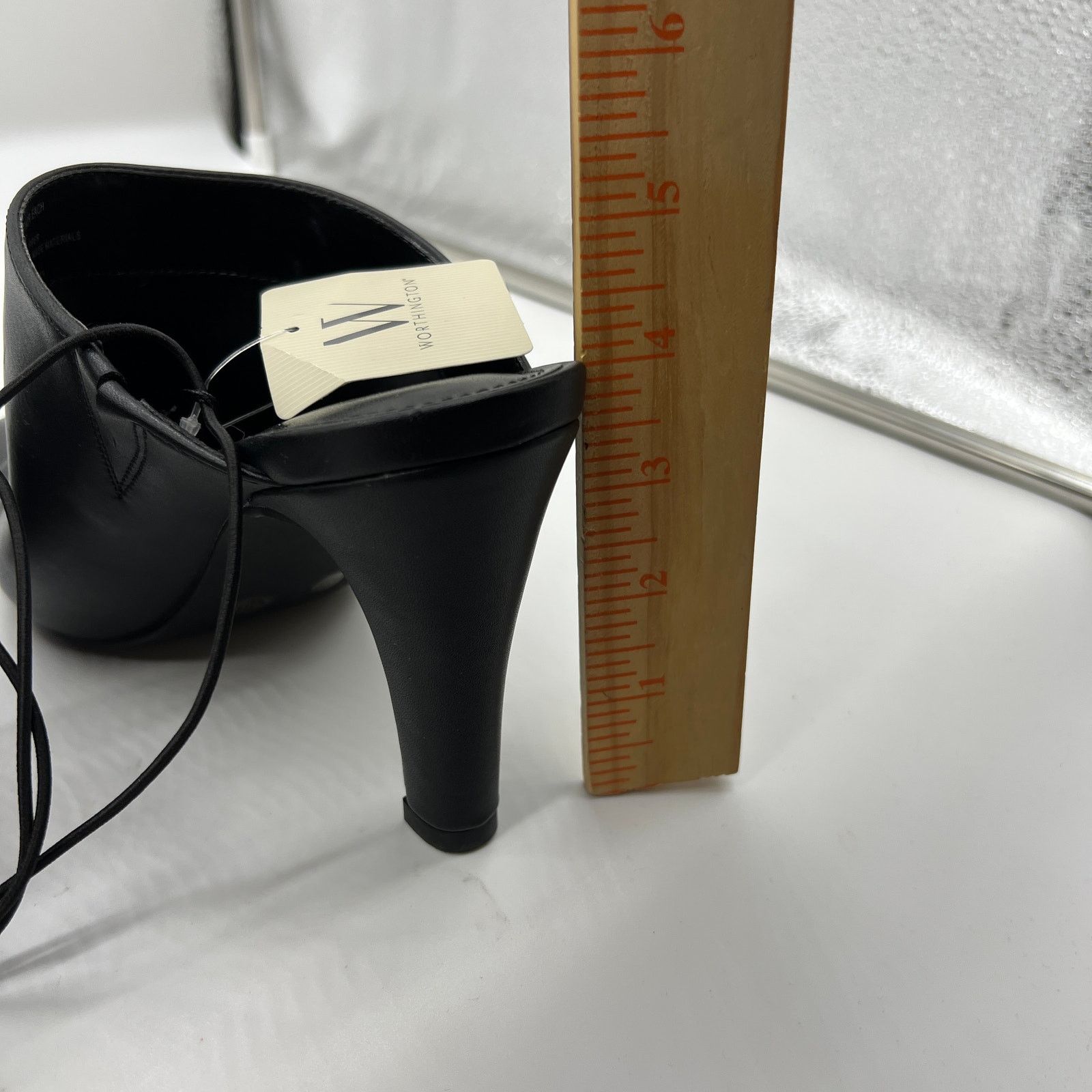 Other Worthington Heeled Mules Black Color Size 10M Size US 10 / IT 40 - 14 Thumbnail