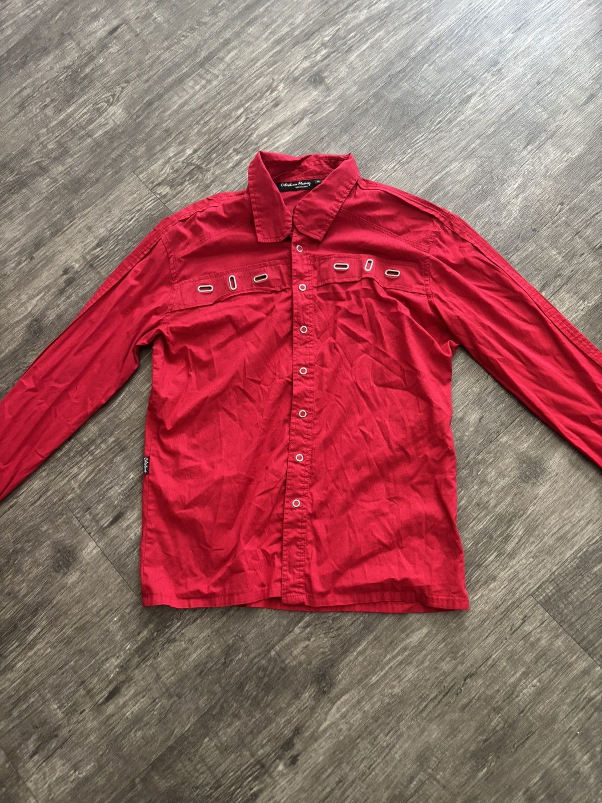 Other Red Long Sleeve Button-UP Size US S / EU 44-46 / 1 - 1 Thumbnail
