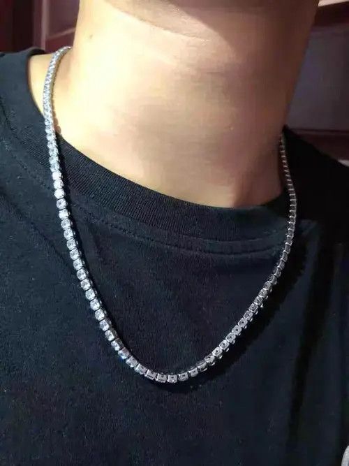 Japanese Brand Retro full diamond necklace Size ONE SIZE - 2 Thumbnail