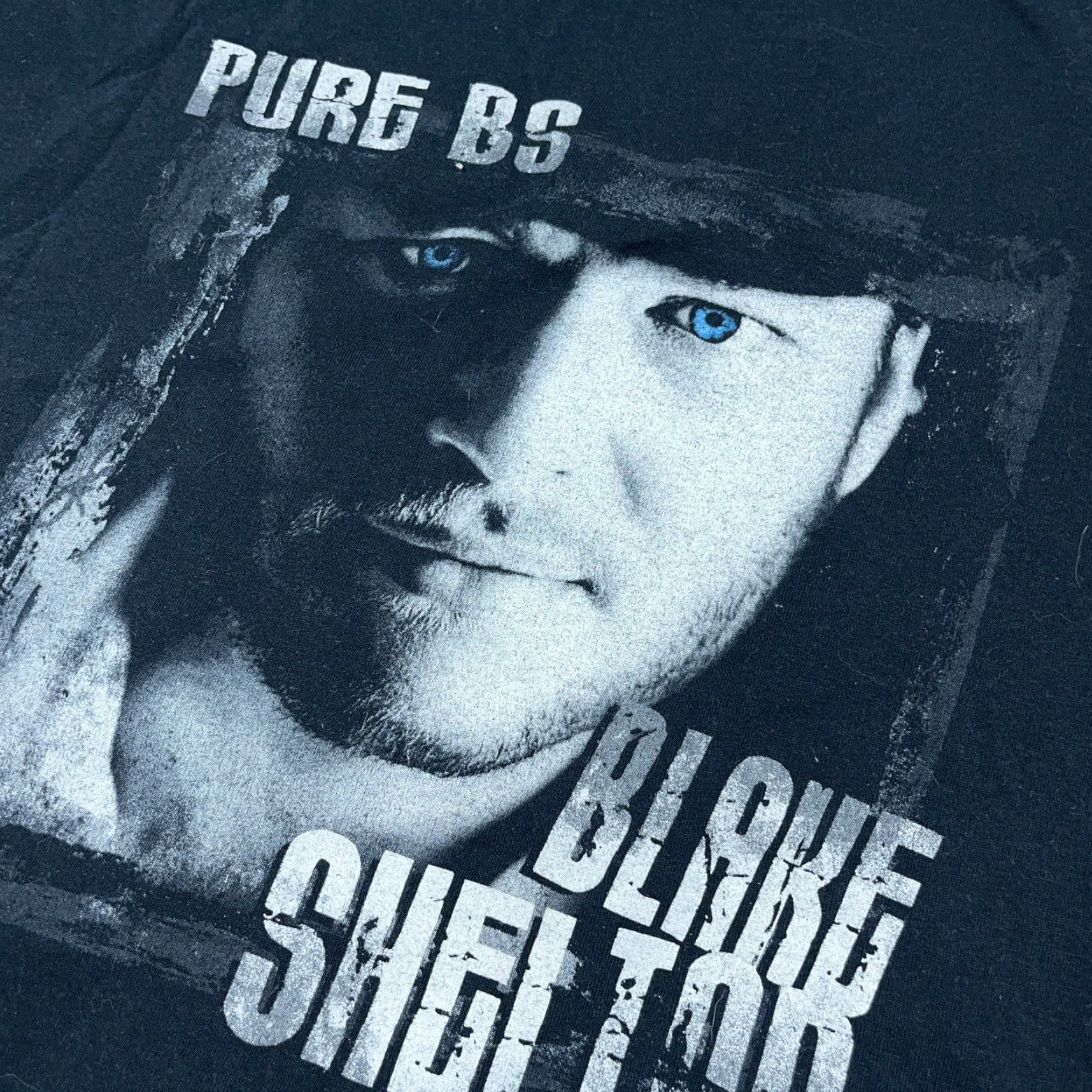 Gildan VINTAGE Blake Shelton Shirt Men 2XL Black T-Shirt Band Graphic Print Crew Neck Short Sleeve Gildan Size US XXL / EU 58 / 5 - 4 Thumbnail