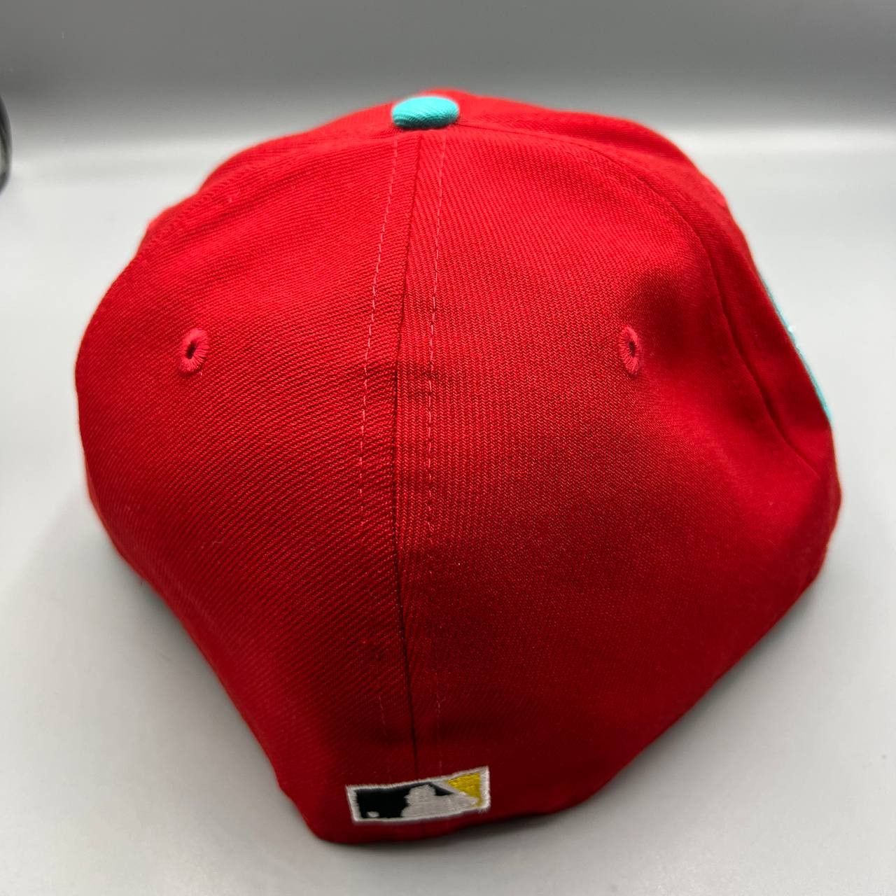 New Era Atlanta Braves Hat Men 7 5/8 59Fifty New Era MLB Fitted Cap Size ONE SIZE - 7 Thumbnail