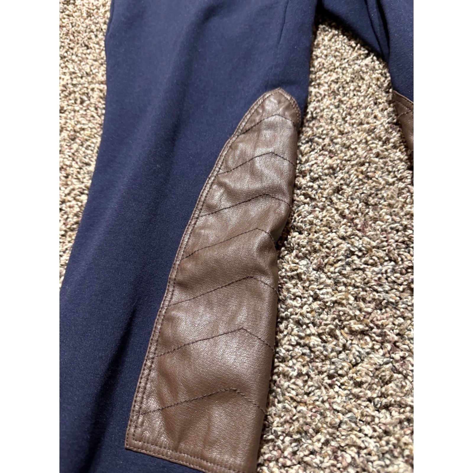Ralph Lauren Lauren Ralph Lauren Women's Leggings Size Small Navy Blue Horse Riding Pants Size 28" / US 6 / IT 42 - 2 Thumbnail