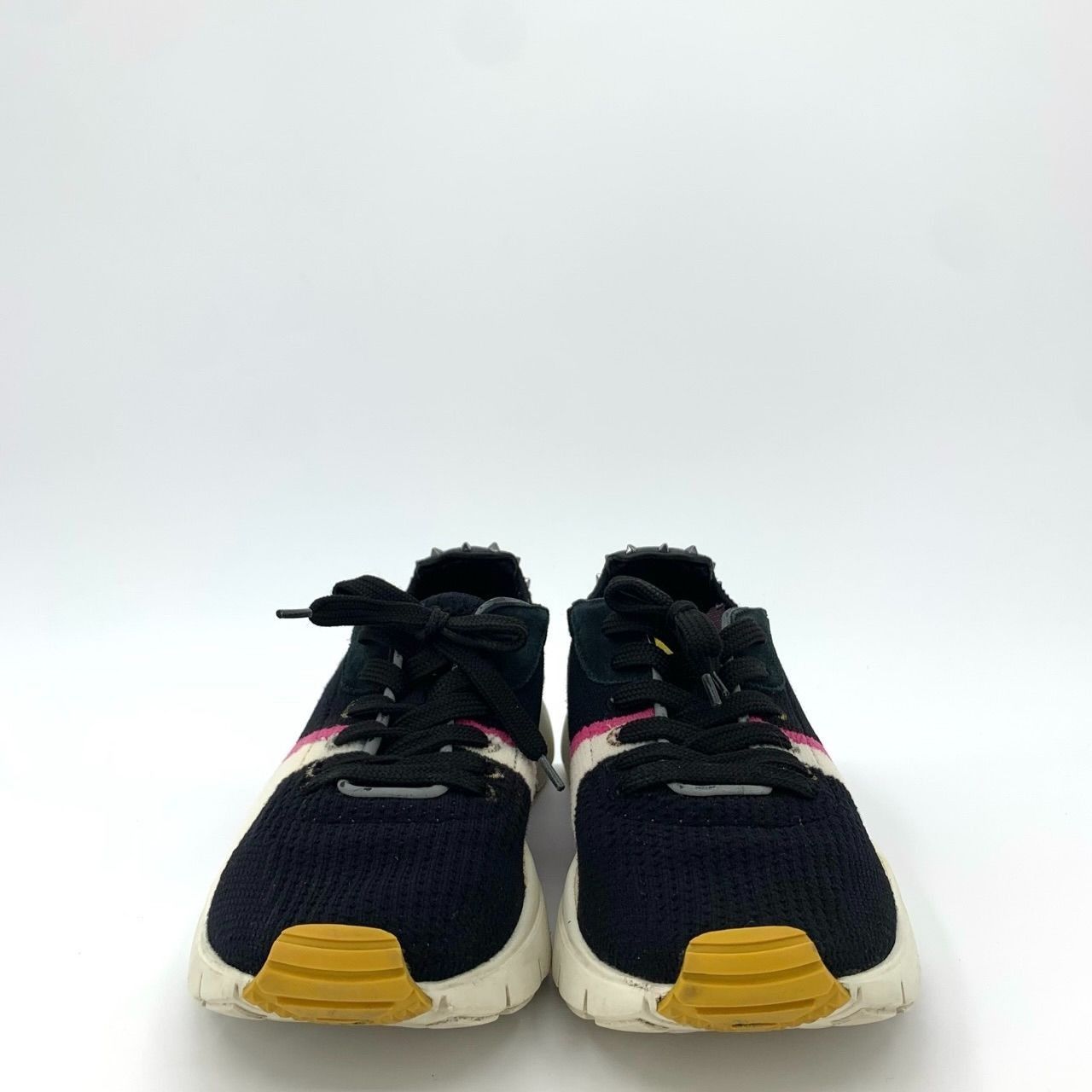 Valentino [Valentino] Mesh Panel Lace-Up Color-Block Casual Sneakers 4 Size US 8.5 / EU 41-42 - 8 Thumbnail