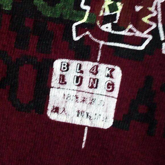 Hanes × Vintage Vintage Y2K BL4K LUNG Anime %!@% The Police T-Shirt Size US XL / EU 56 / 4 - 3 Thumbnail