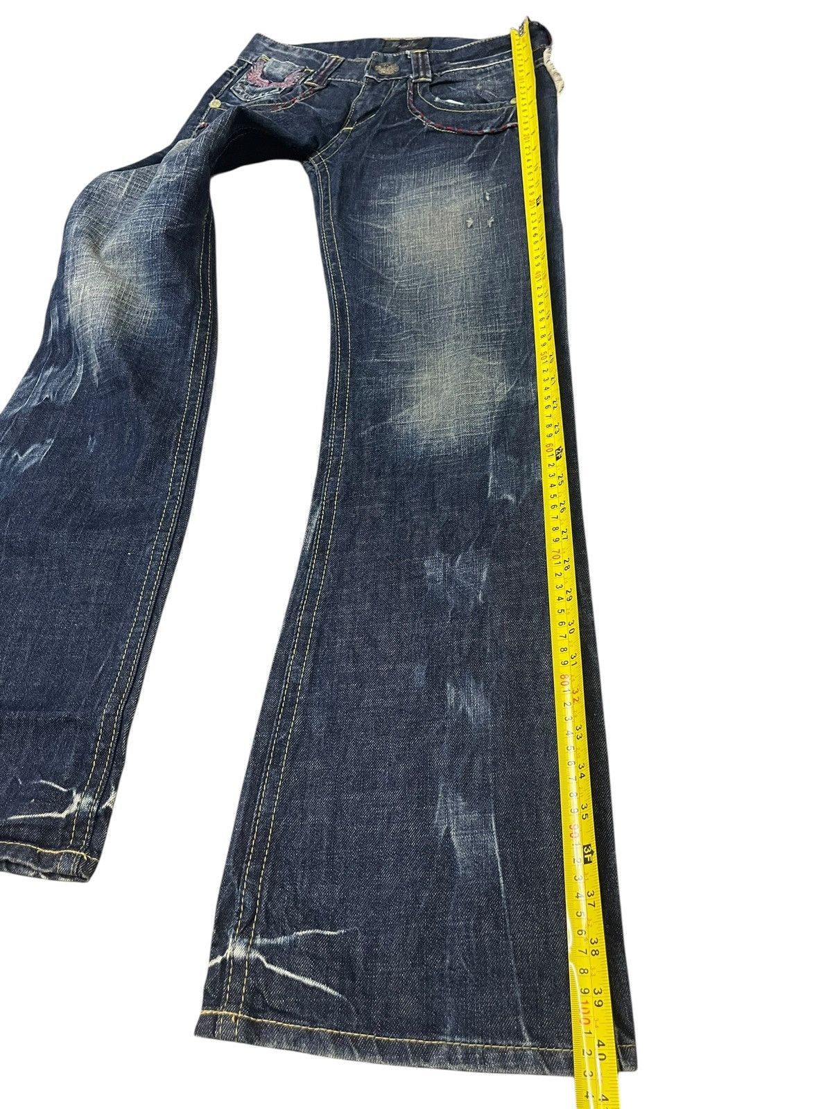 Japanese Brand Vintage Vanity Flare Jeans Wing Streetwear Size US 29 - 9 Thumbnail