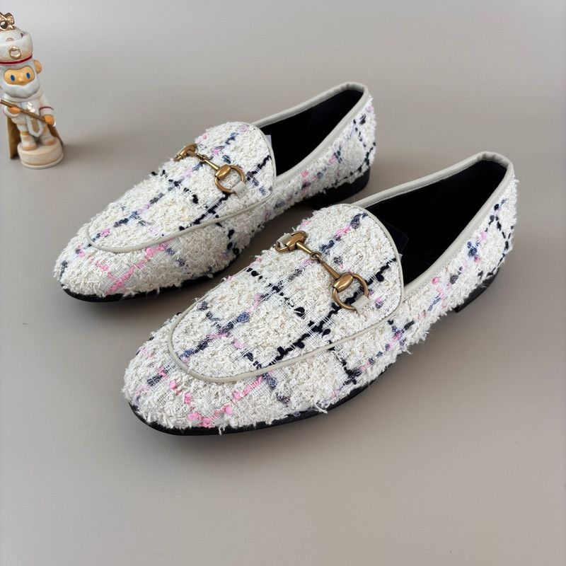 Gucci Gucci White Casual Loafers with Pink Accents 0079 Size US 8.5 / EU 41-42 - 1 Thumbnail