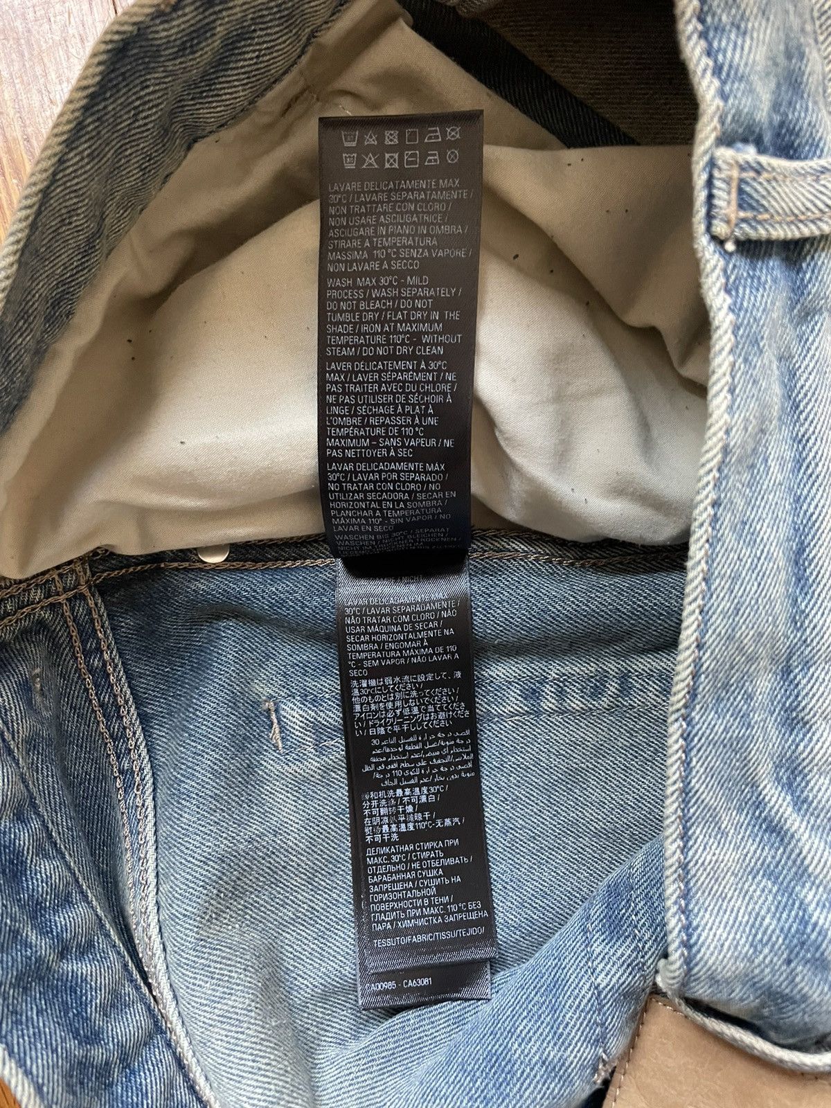 Balenciaga Balenciaga inside out baggy jeans SS24 Sz. M Size US 34 / EU 50 - 5 Thumbnail