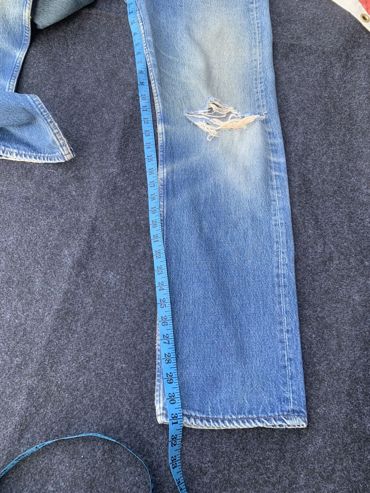Levi's Late 80s Levi's 501 distressed made in USA 🇺🇸. Size US 30 / EU 46 - 4 Thumbnail