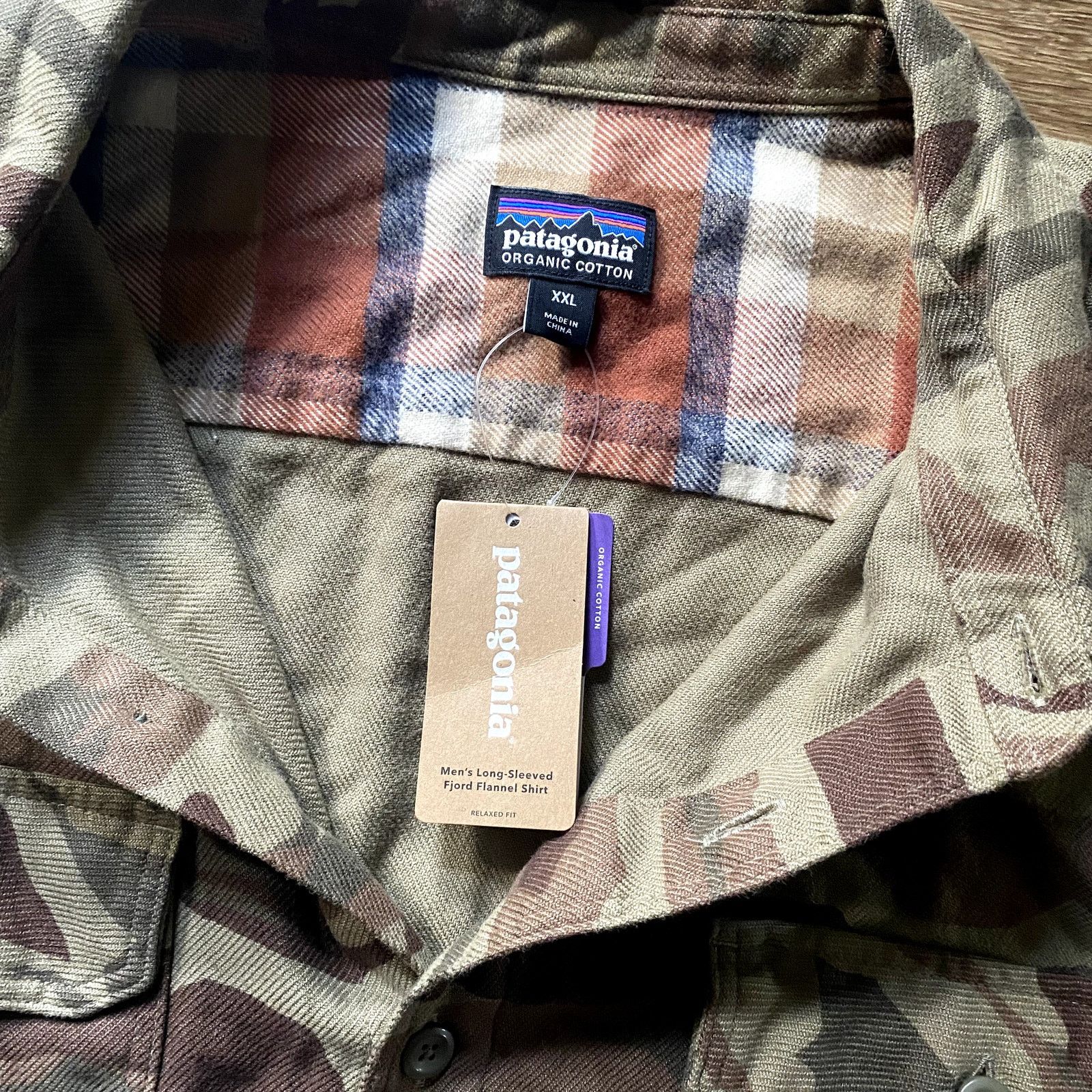 Pendleton NWT Camo Pendleton Organic Cotton Button Up Shirt Size US XL / EU 56 / 4 - 2 Thumbnail
