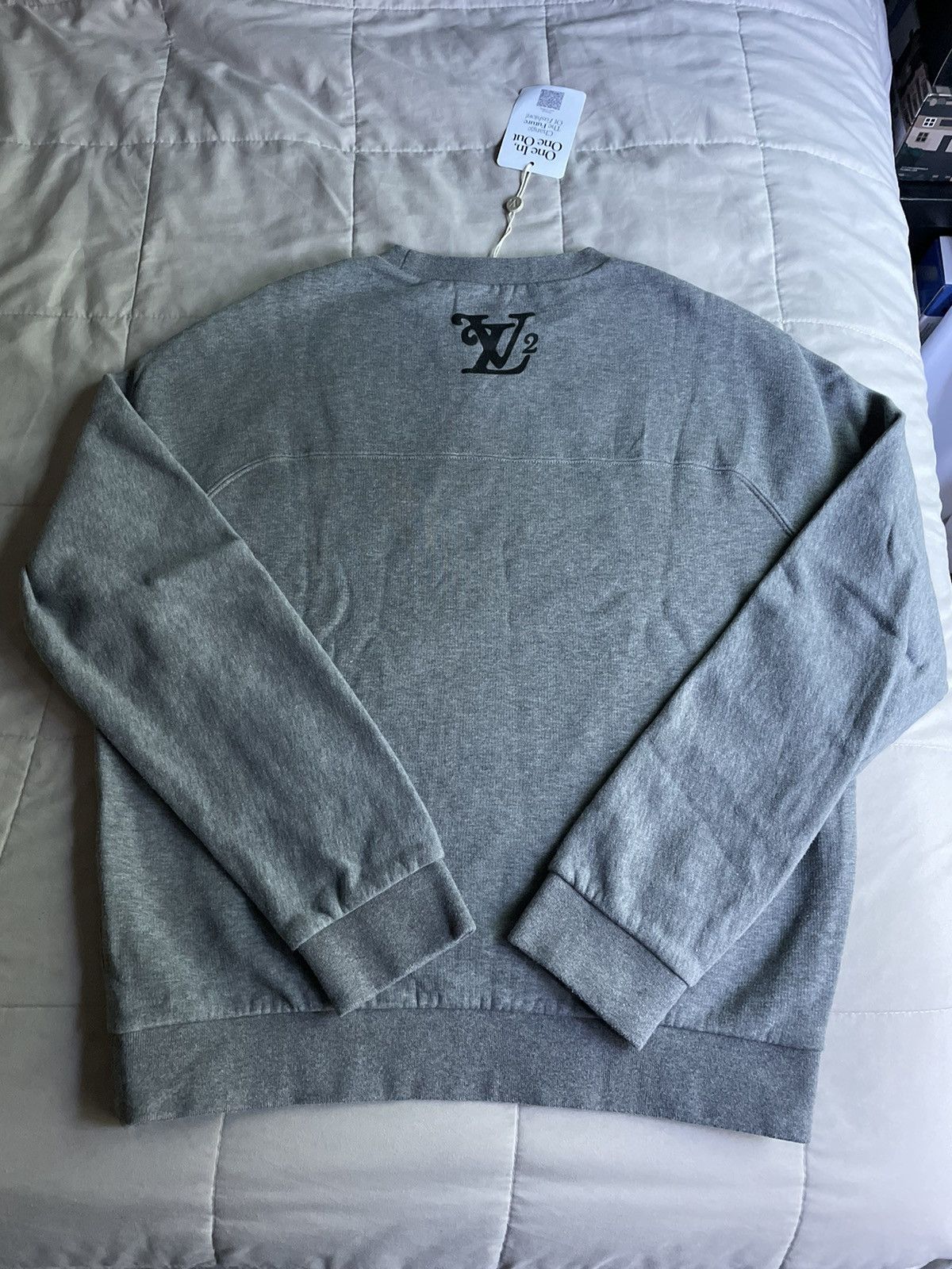 Louis Vuitton × Nigo Louis Vuitton Nigo Grey Sweatshirt Size US S / EU 44-46 / 1 - 3 Thumbnail