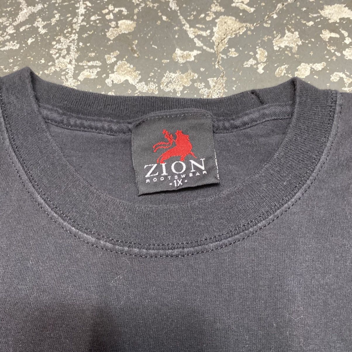 Band Tees Vintage Bob Marley Zion 90s Y2K Graphic Black Tshirt Size US XL / EU 56 / 4 - 4 Thumbnail