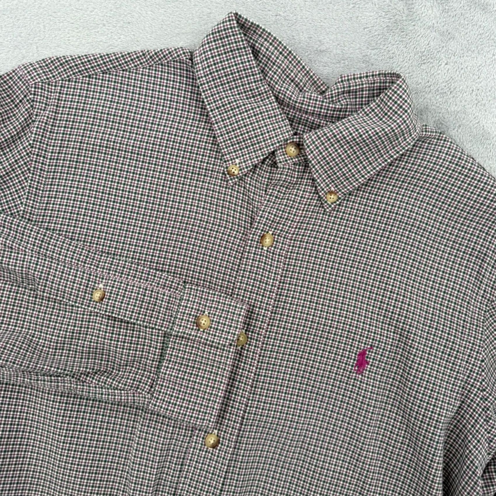 Ralph Lauren - Focusing on "Ralph Lauren Mens Button Down Shirt" – the most important keywords Size US M / EU 48-50 / 2 - 2 Thumbnail