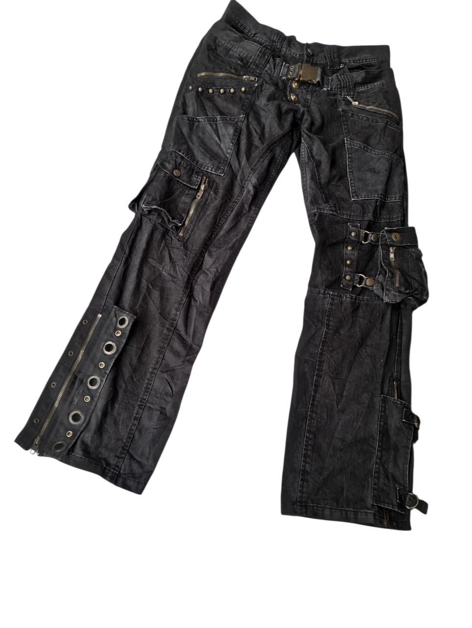 If Six Was Nine Midas Japan Double Waist Bondage Pants Size US 32 / EU 48 - 1 Thumbnail